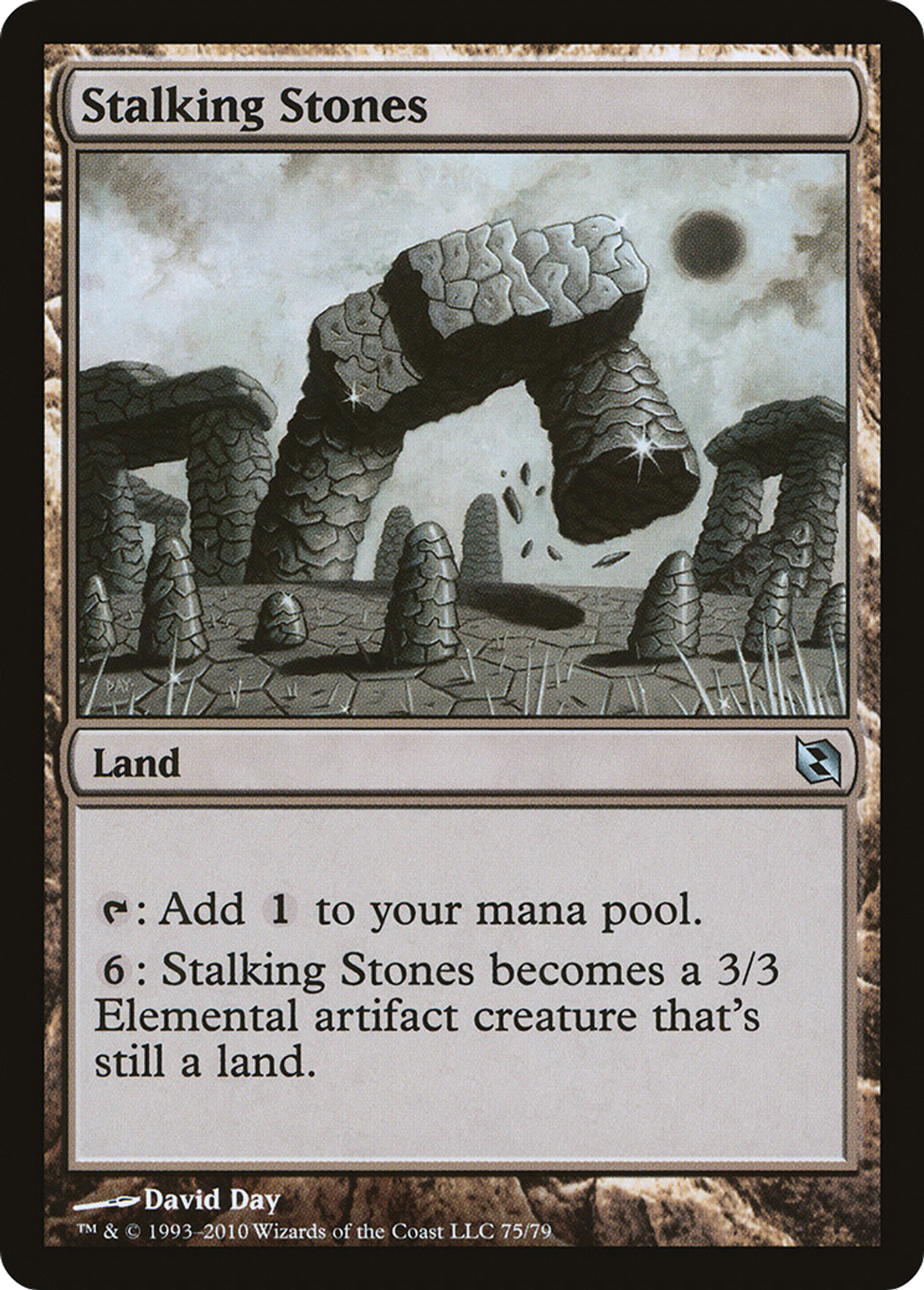 Stalking Stones — Duel Decks: Elspeth vs. Tezzeret — Magic: The Gathering
