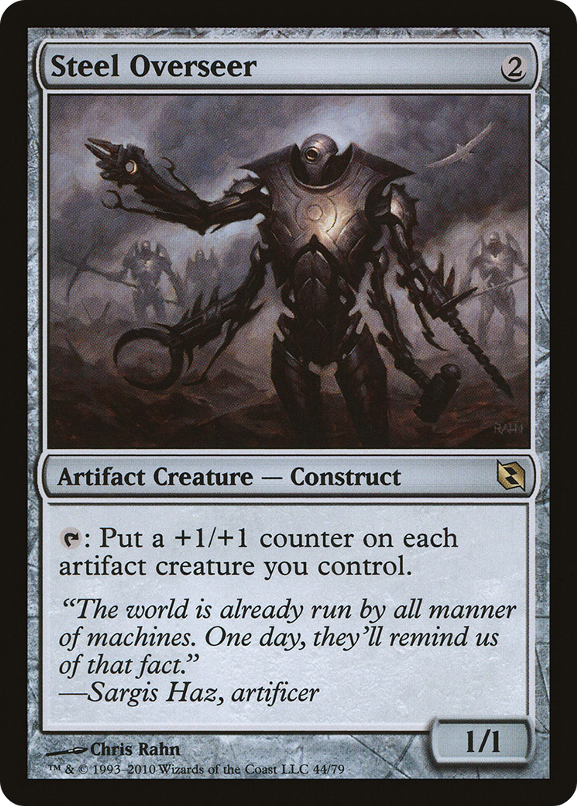 Steel Overseer — Duel Decks: Elspeth vs. Tezzeret — Magic: The Gathering
