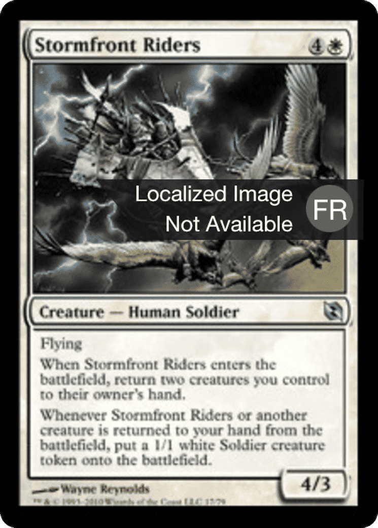 Chevaucheurs du front de l'orage — Duel Decks: Elspeth vs. Tezzeret — Magic: The Gathering