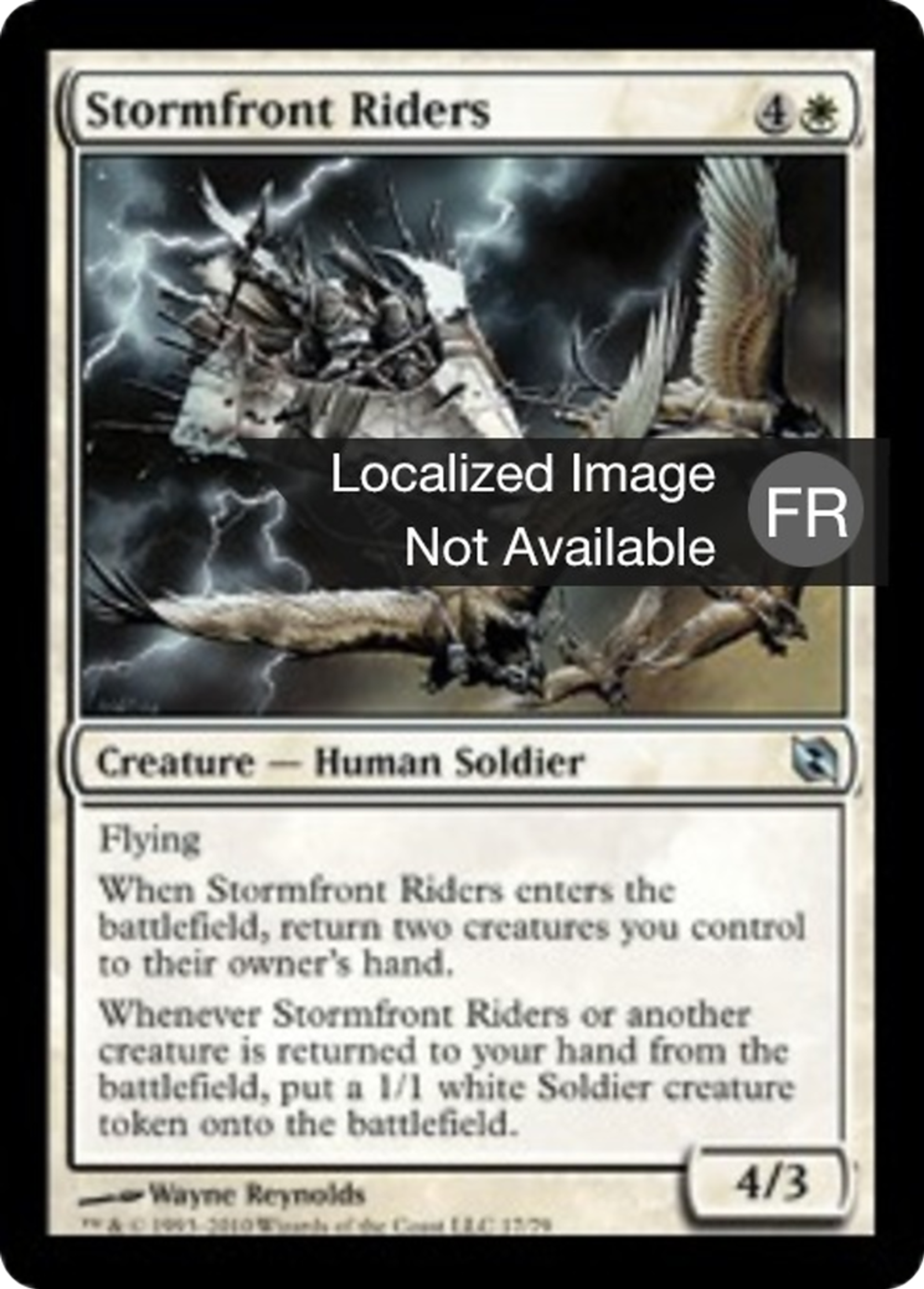 Chevaucheurs du front de l'orage — Duel Decks: Elspeth vs. Tezzeret — Magic: The Gathering
