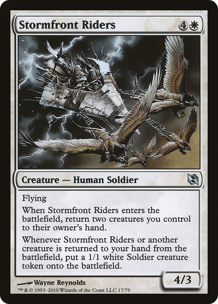Stormfront Riders — Duel Decks: Elspeth vs. Tezzeret — Magic: The Gathering