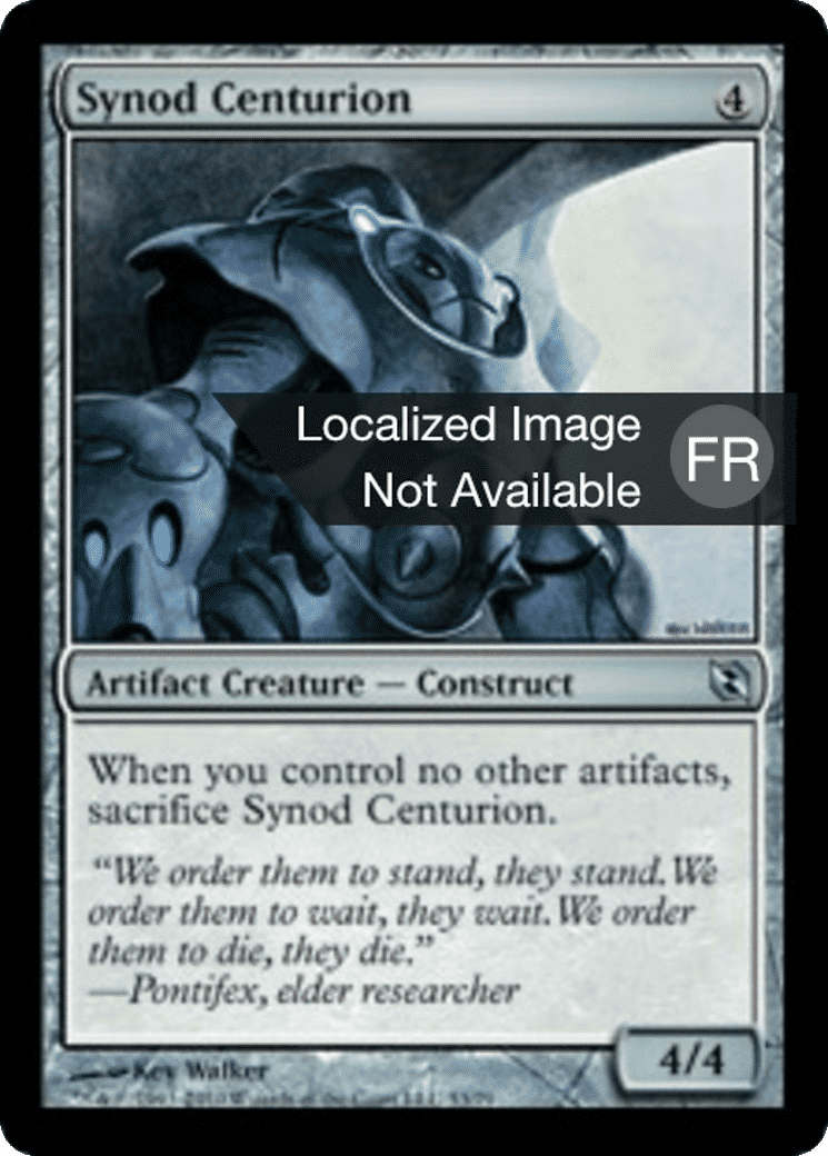Centurion du Synode — Duel Decks: Elspeth vs. Tezzeret — Magic: The Gathering
