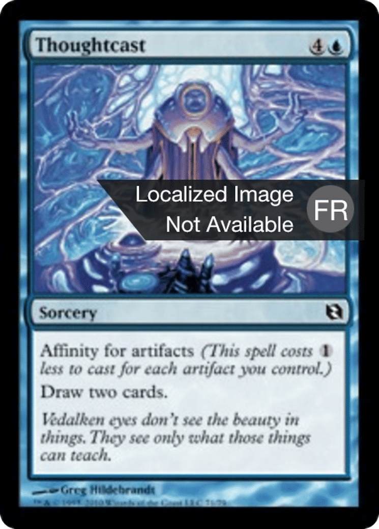 Adjuration des pensées — Duel Decks: Elspeth vs. Tezzeret — Magic: The Gathering