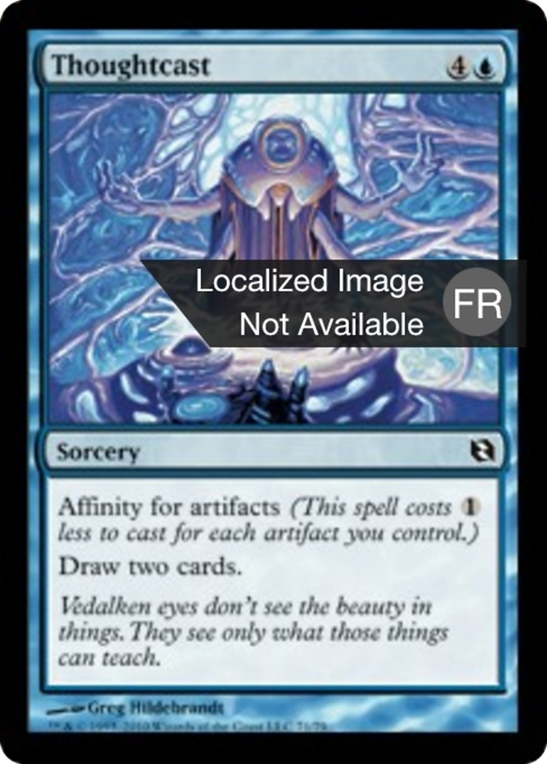 Adjuration des pensées — Duel Decks: Elspeth vs. Tezzeret — Magic: The Gathering