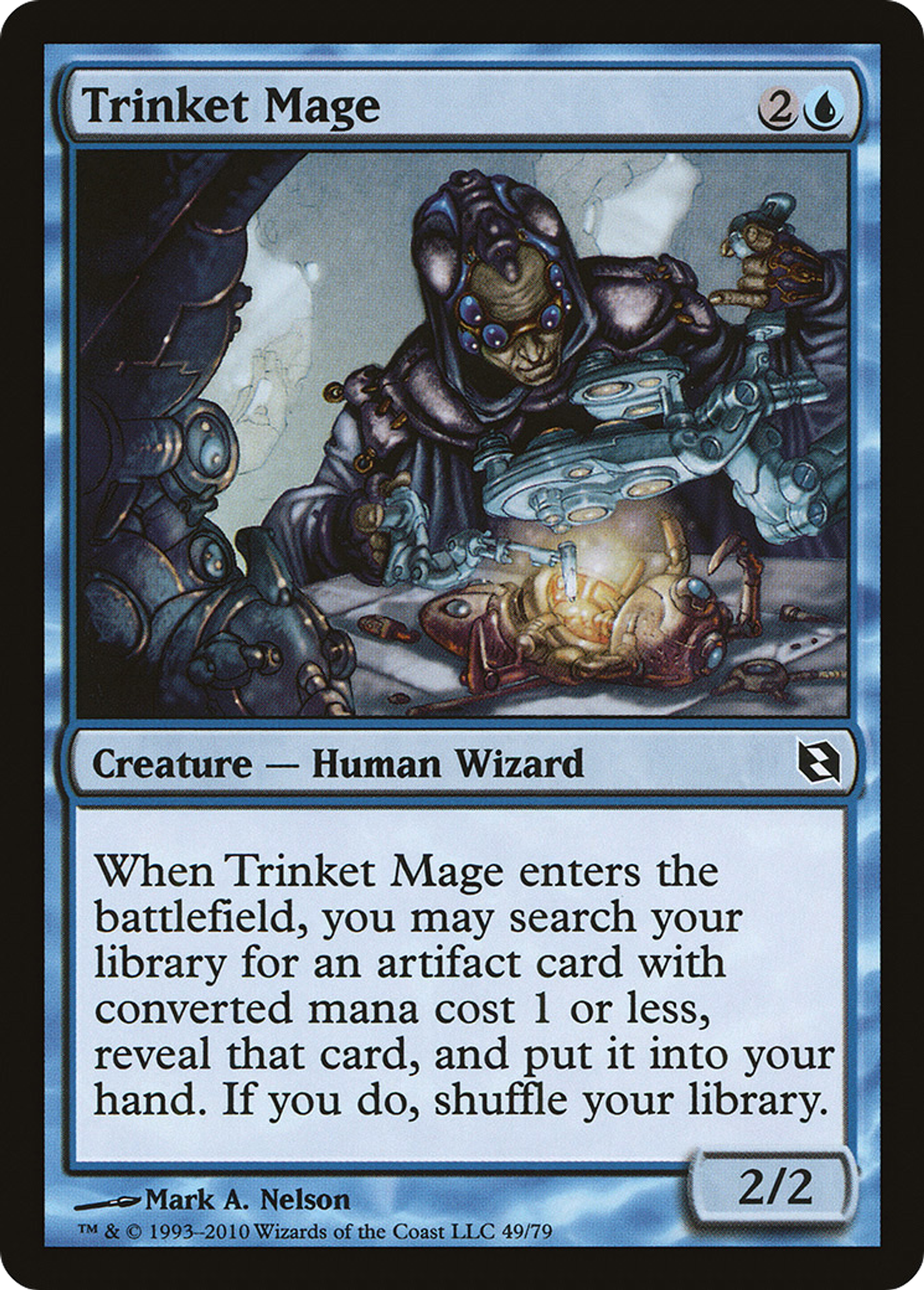 Trinket Mage — Duel Decks: Elspeth vs. Tezzeret — Magic: The Gathering
