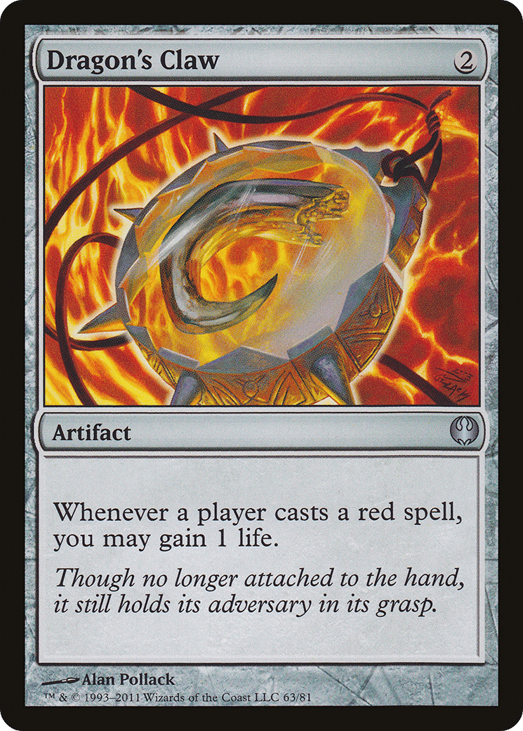 Dragon's Claw — Duel Decks: Knights vs. Dragons — Magic: The Gathering