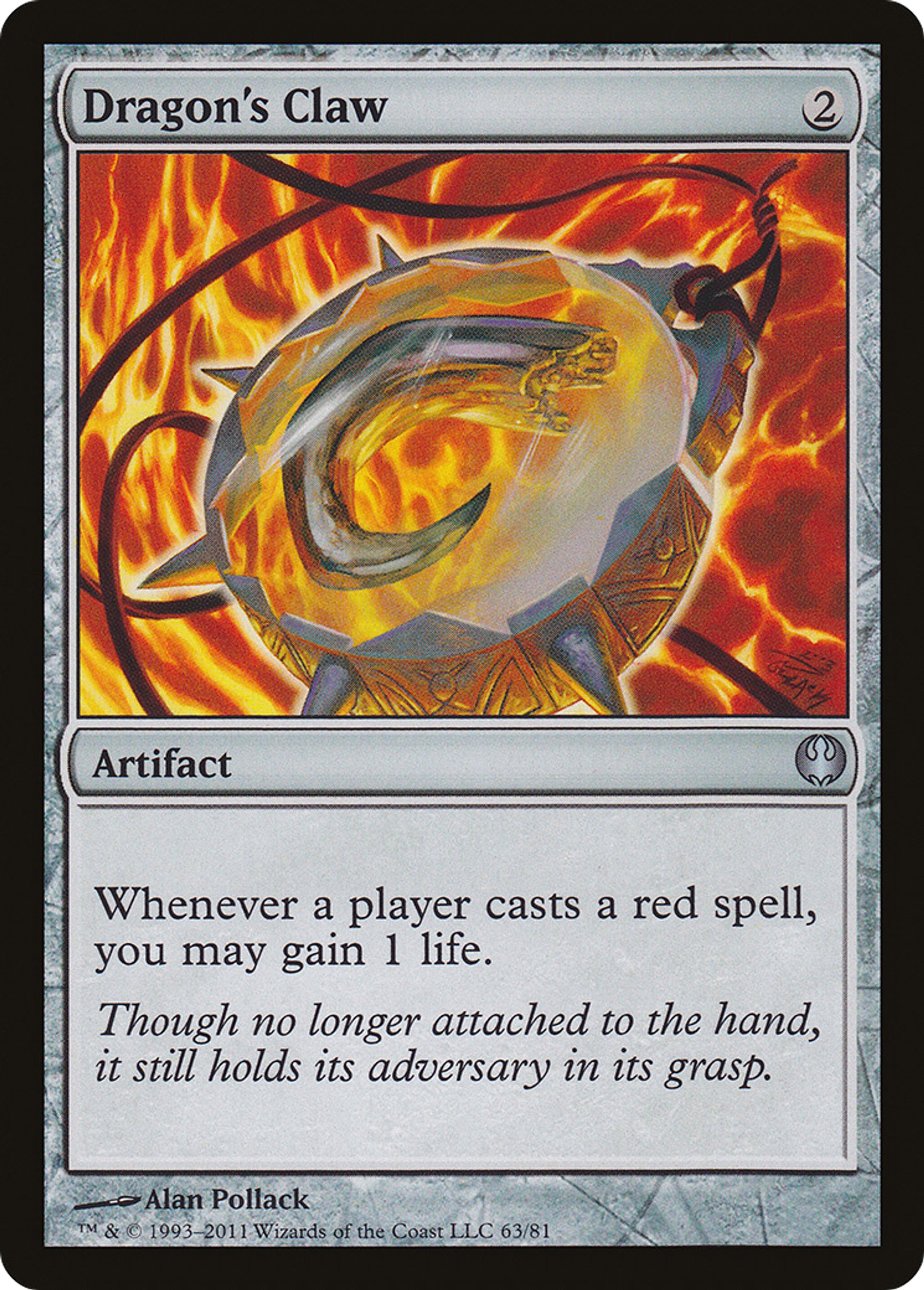 Dragon's Claw — Duel Decks: Knights vs. Dragons — Magic: The Gathering