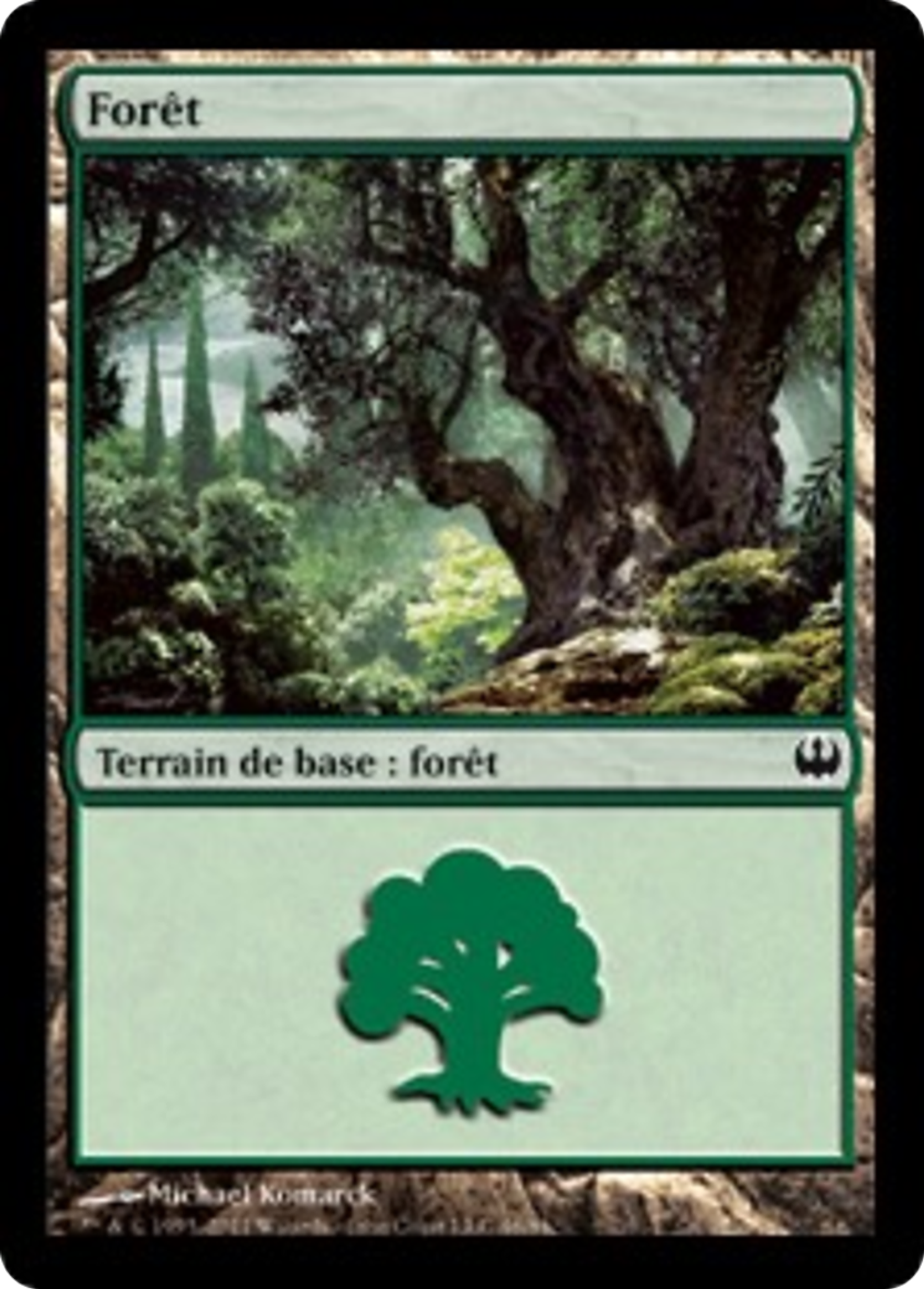 Forêt — Duel Decks: Knights vs. Dragons — Magic: The Gathering