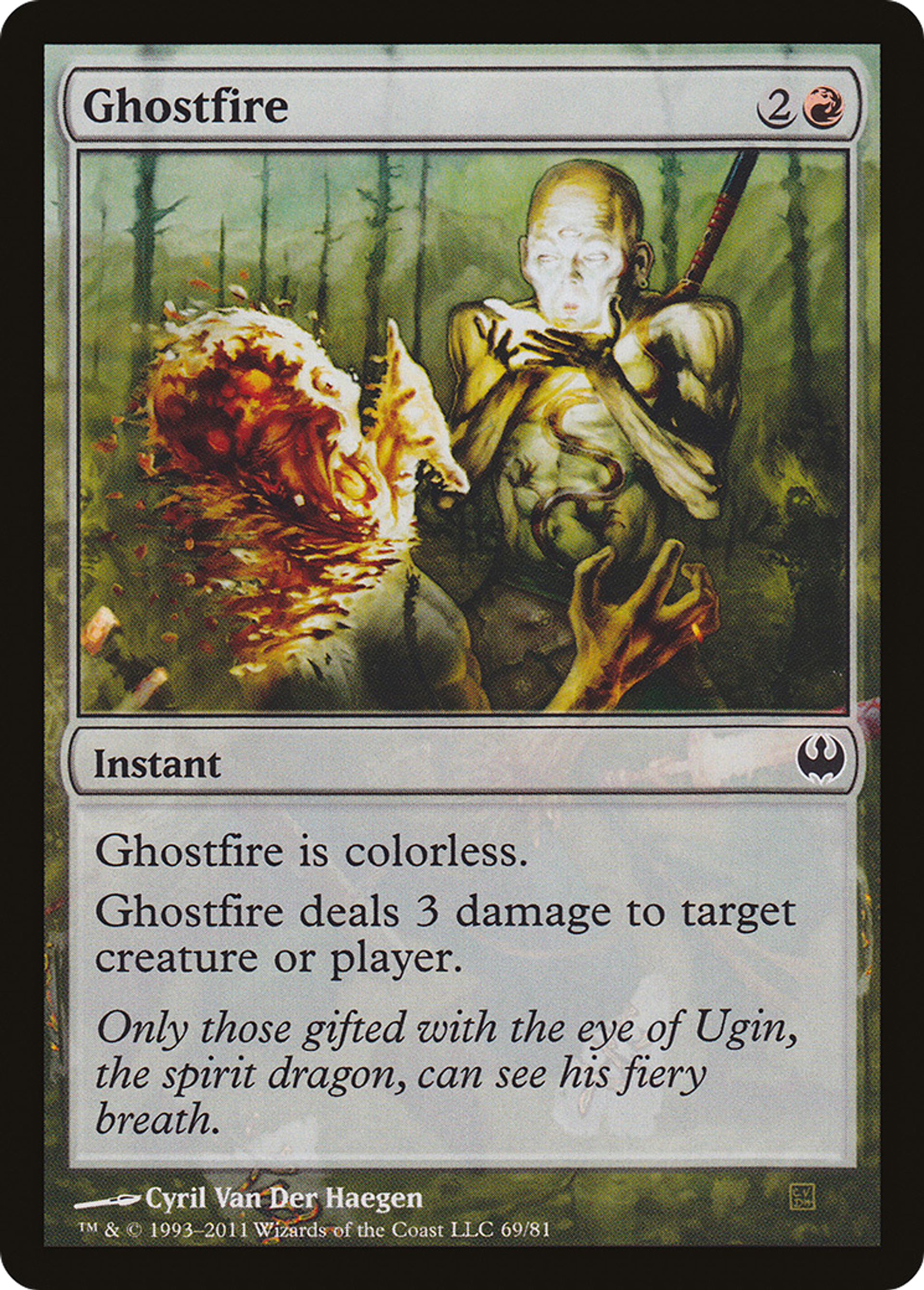 Ghostfire — Duel Decks: Knights vs. Dragons — Magic: The Gathering