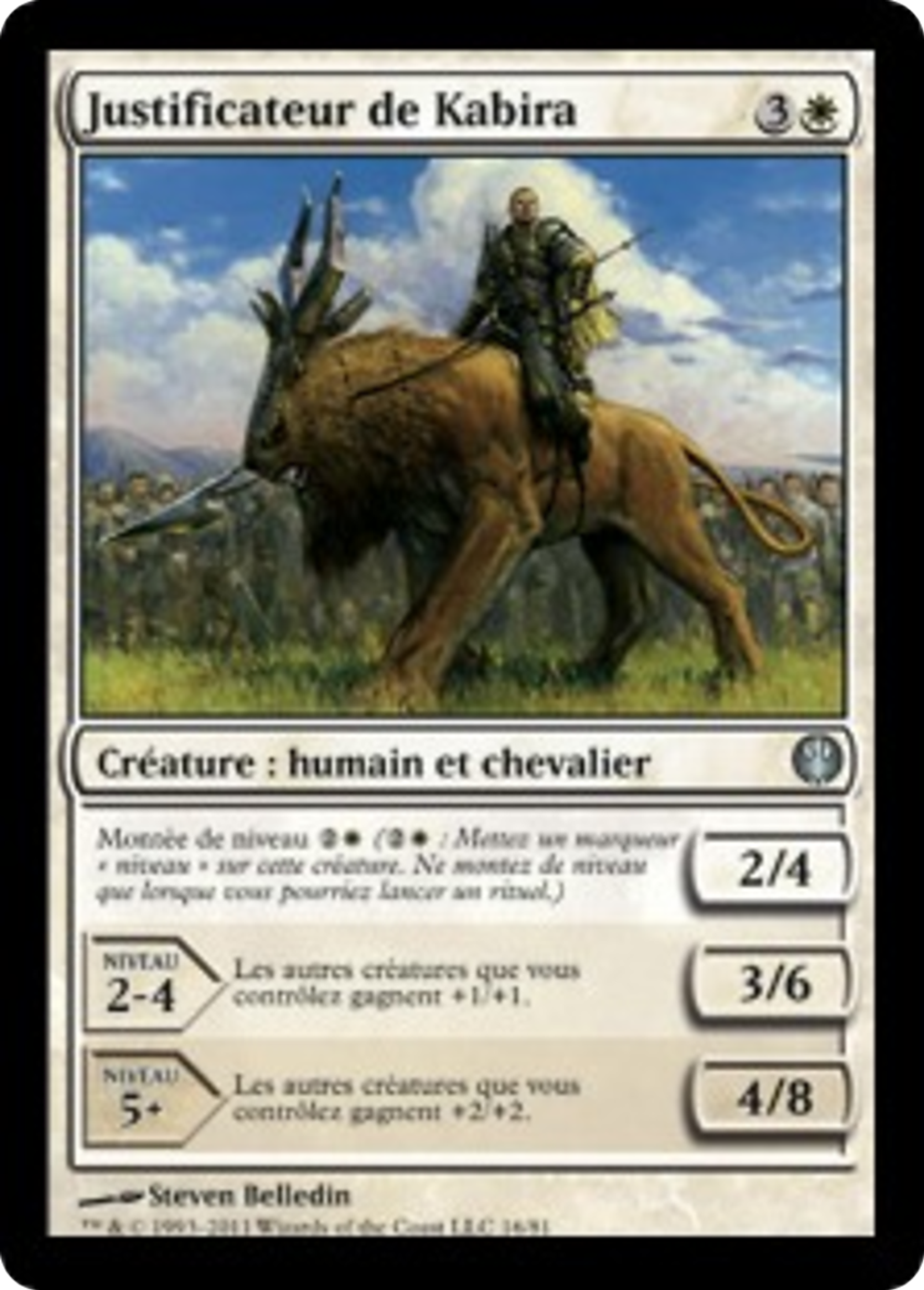 Justificateur de Kabira — Duel Decks: Knights vs. Dragons — Magic: The Gathering