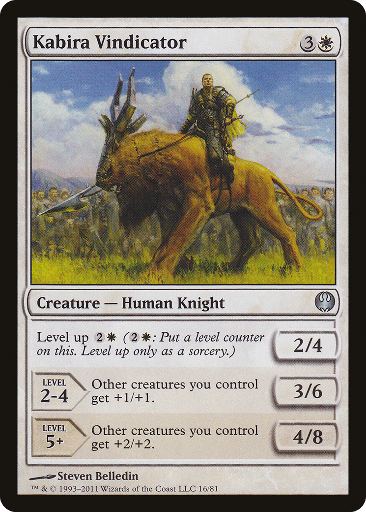 Kabira Vindicator — Duel Decks: Knights vs. Dragons — Magic: The Gathering