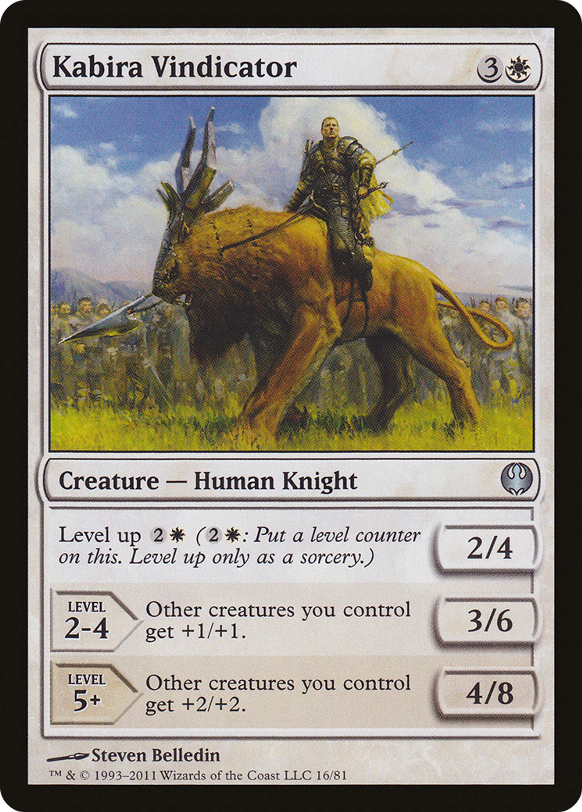 Kabira Vindicator — Duel Decks: Knights vs. Dragons — Magic: The Gathering