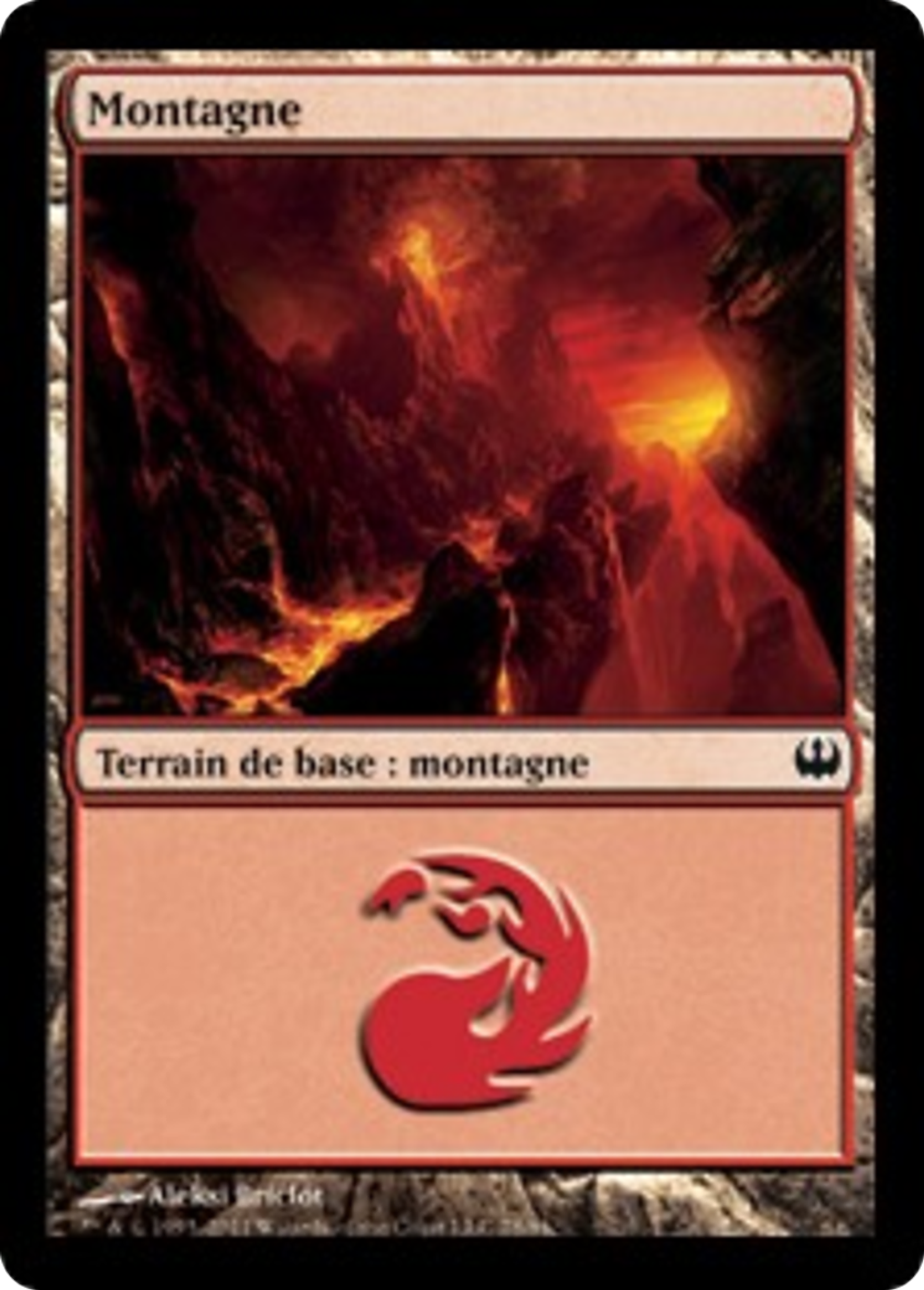 Montagne — Duel Decks: Knights vs. Dragons — Magic: The Gathering