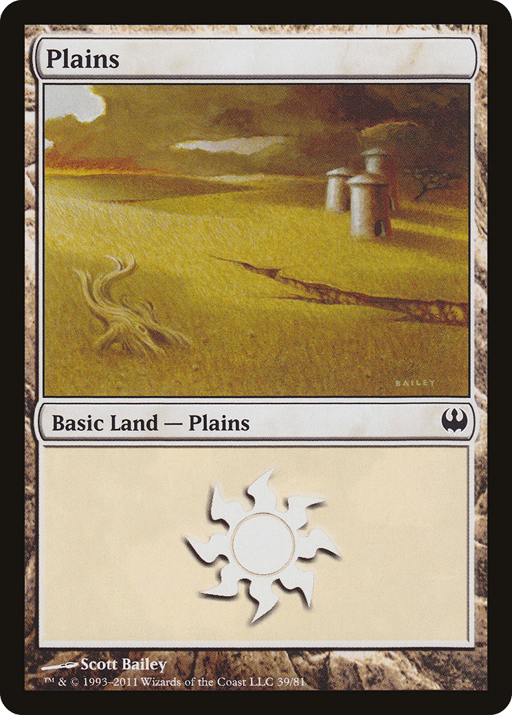 Plains — Duel Decks: Knights vs. Dragons — Magic: The Gathering