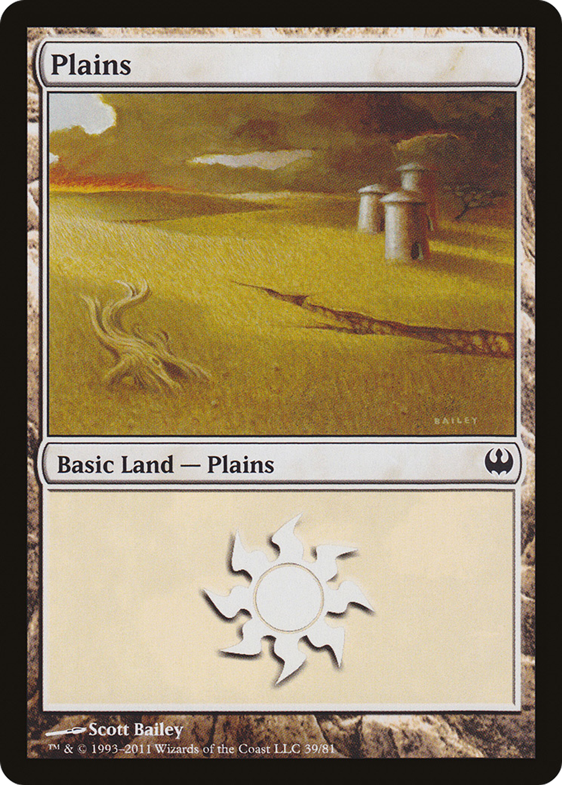 Plains — Duel Decks: Knights vs. Dragons — Magic: The Gathering