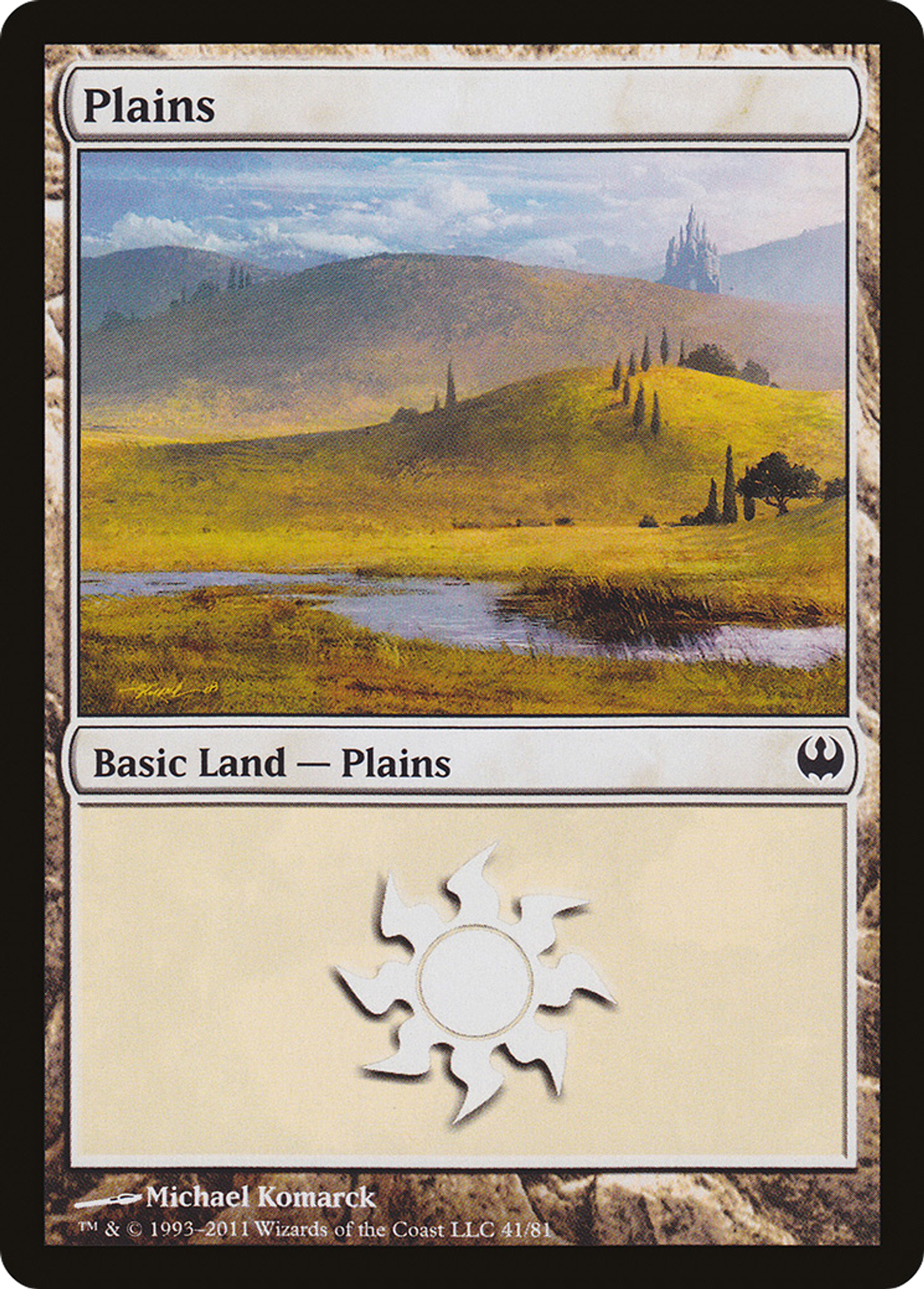 Plains — Duel Decks: Knights vs. Dragons — Magic: The Gathering