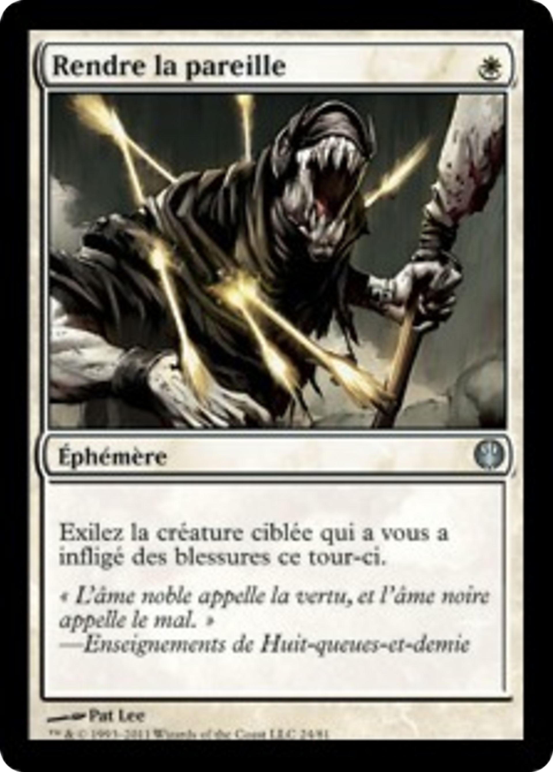 Rendre la pareille — Duel Decks: Knights vs. Dragons — Magic: The Gathering