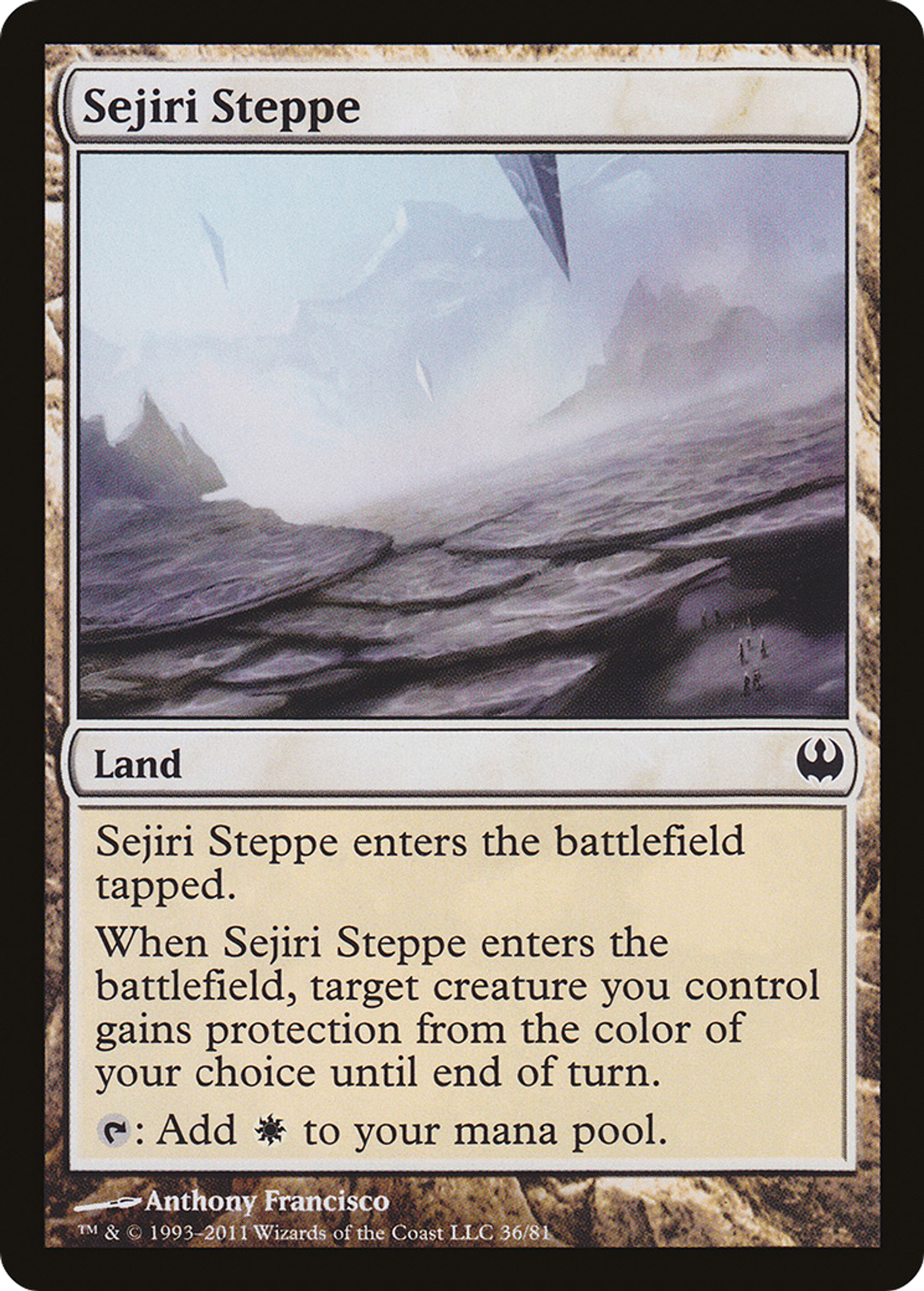 Sejiri Steppe — Duel Decks: Knights vs. Dragons — Magic: The Gathering