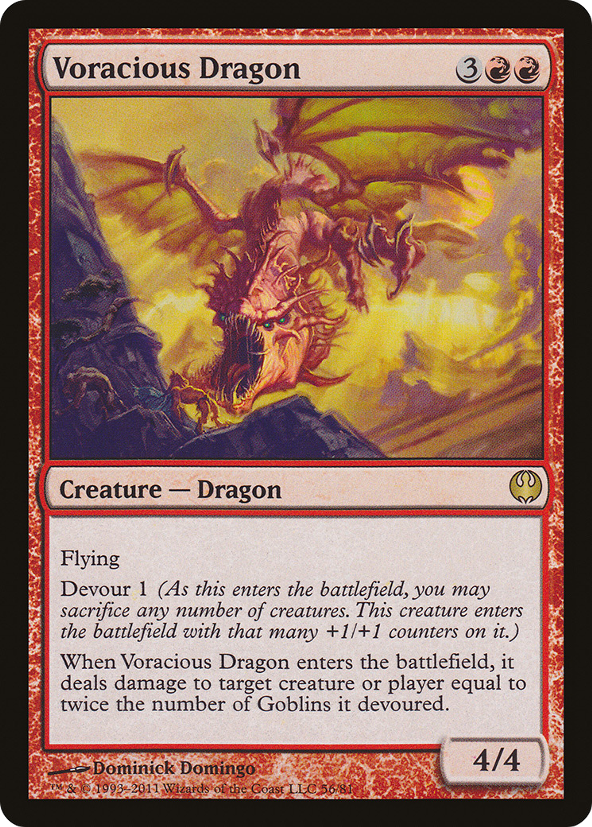 Voracious Dragon — Duel Decks: Knights vs. Dragons — Magic: The Gathering