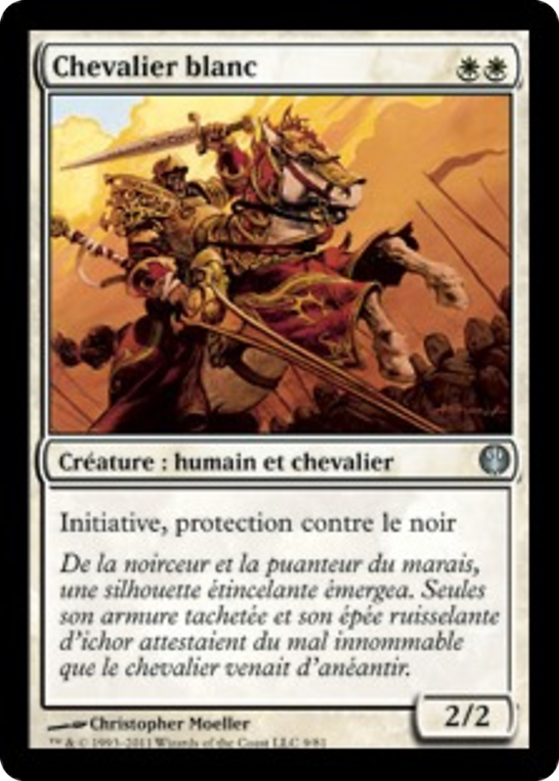 Chevalier blanc — Duel Decks: Knights vs. Dragons — Magic: The Gathering