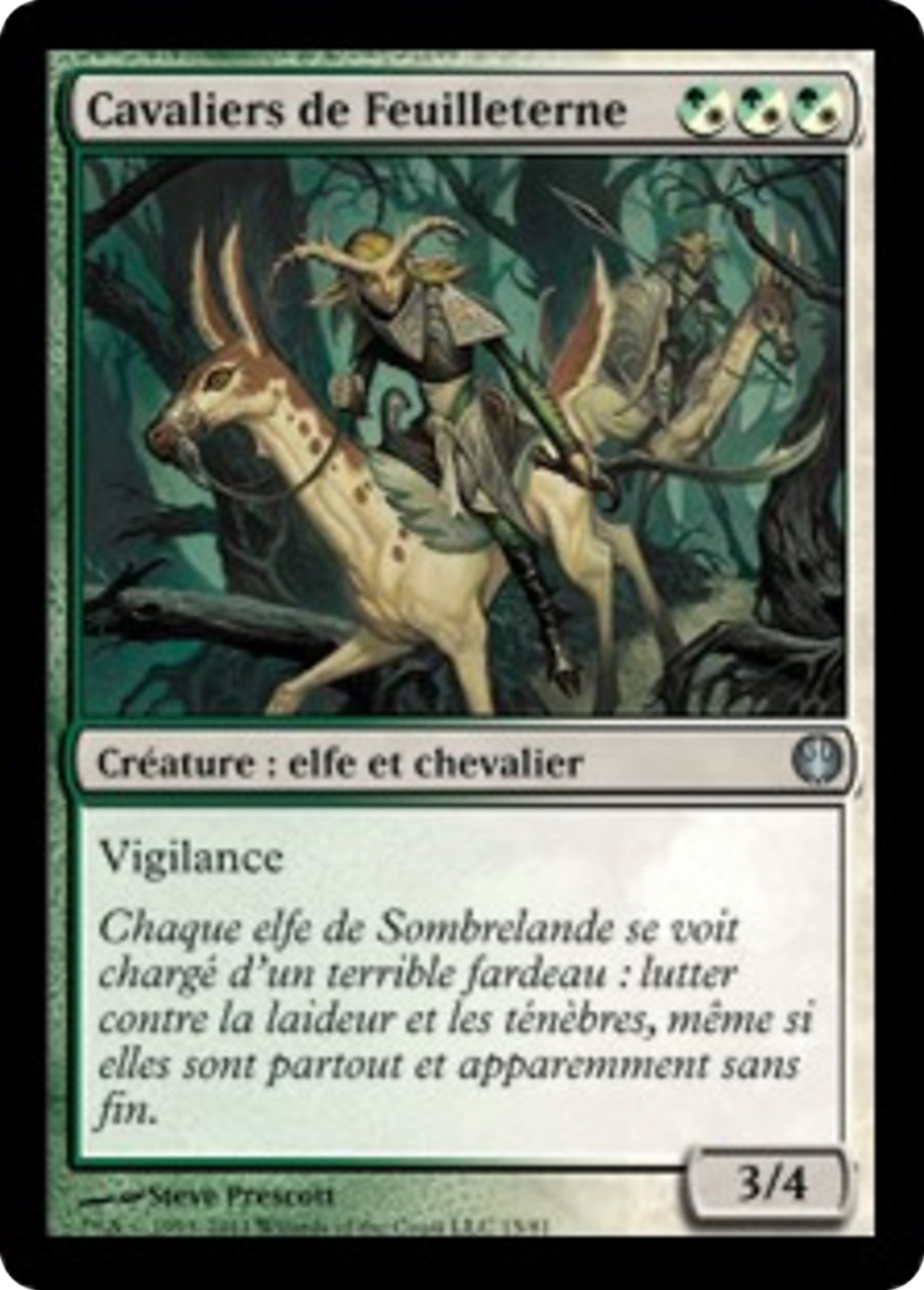 Cavaliers de Feuilleterne — Duel Decks: Knights vs. Dragons — Magic: The Gathering