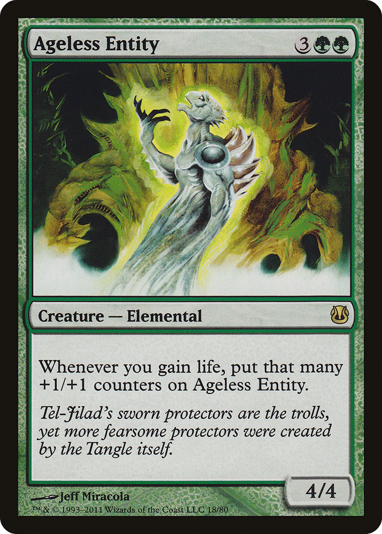 Ageless Entity — Duel Decks: Ajani vs. Nicol Bolas — Magic: The Gathering