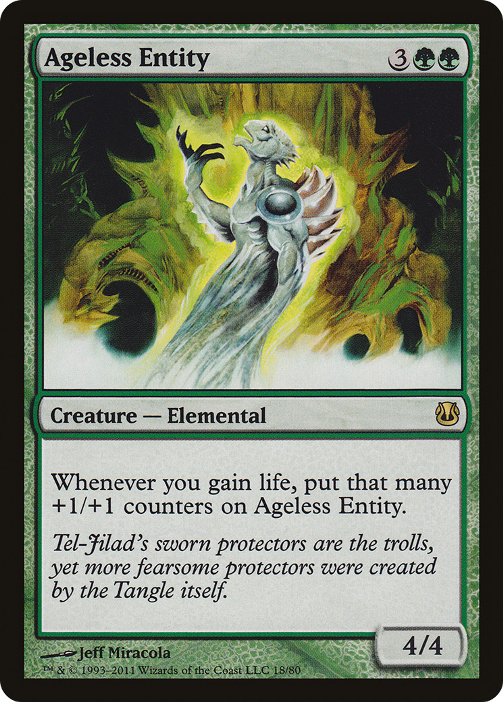 Ageless Entity — Duel Decks: Ajani vs. Nicol Bolas — Magic: The Gathering