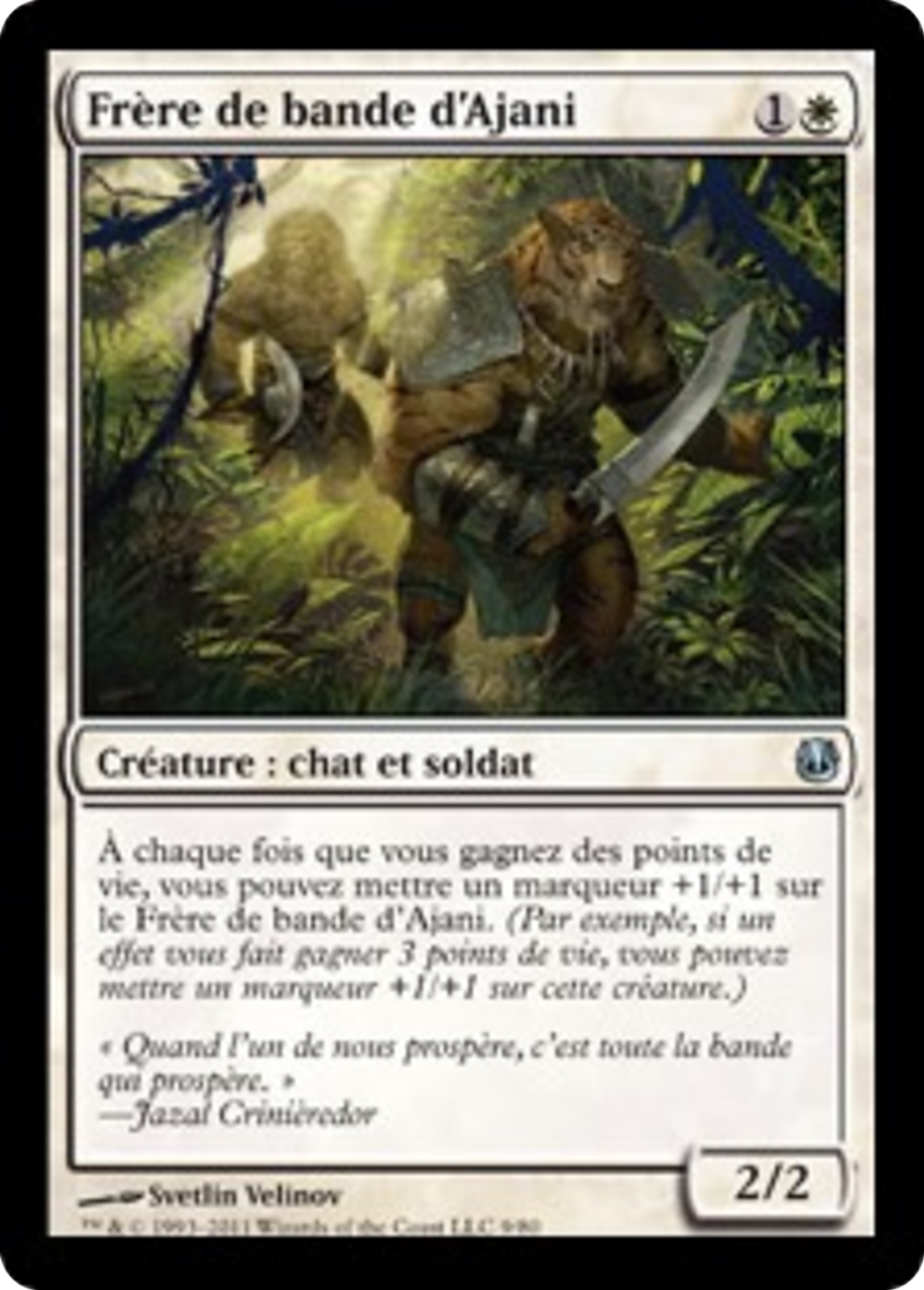 Frère de bande d'Ajani — Duel Decks: Ajani vs. Nicol Bolas — Magic: The Gathering