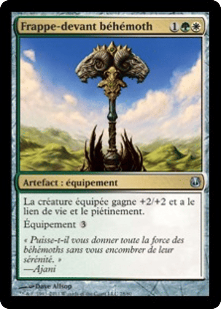 Frappe-devant béhémoth — Duel Decks: Ajani vs. Nicol Bolas — Magic: The Gathering