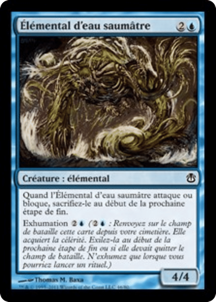 Élémental d'eau saumâtre — Duel Decks: Ajani vs. Nicol Bolas — Magic: The Gathering