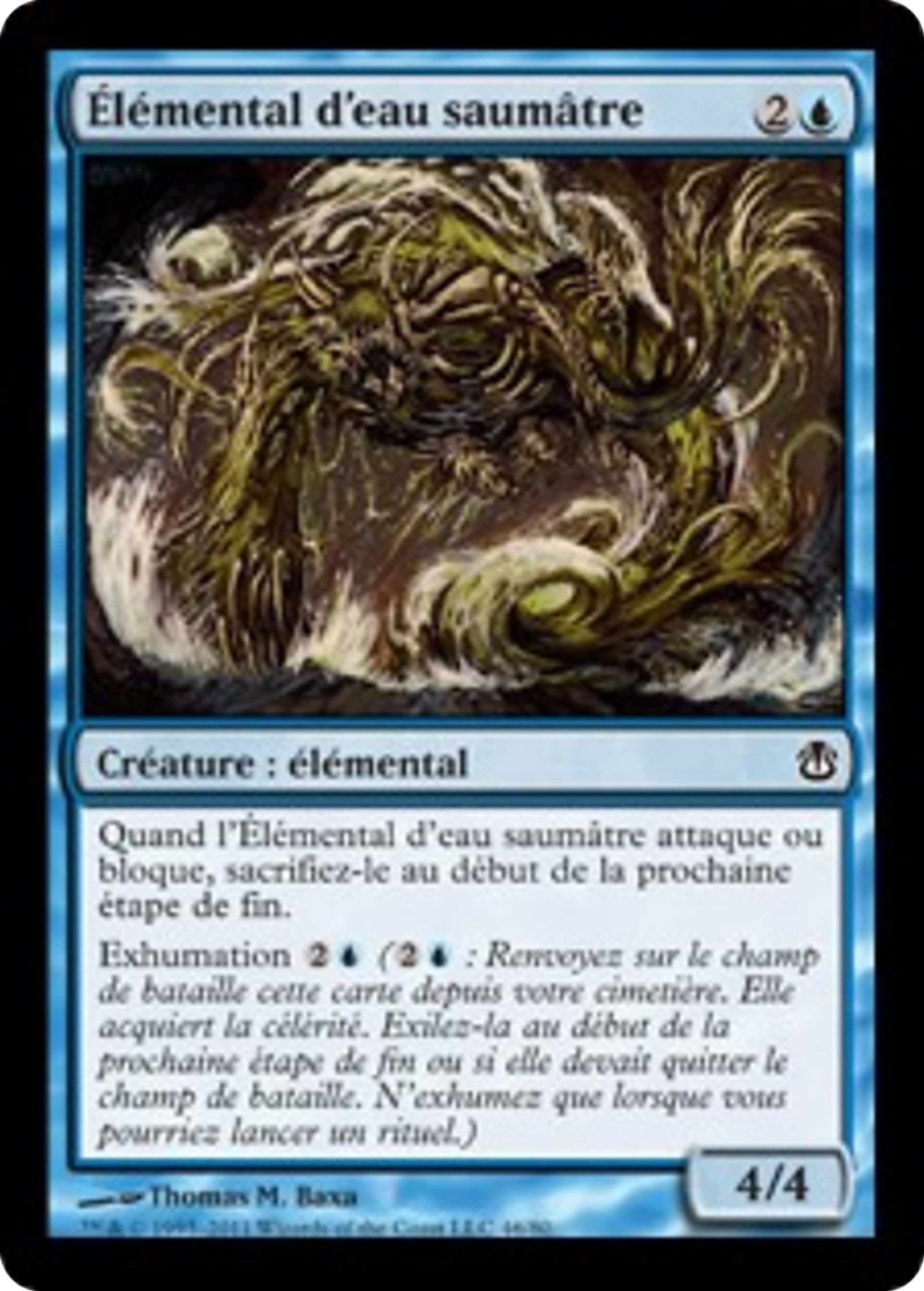Élémental d'eau saumâtre — Duel Decks: Ajani vs. Nicol Bolas — Magic: The Gathering