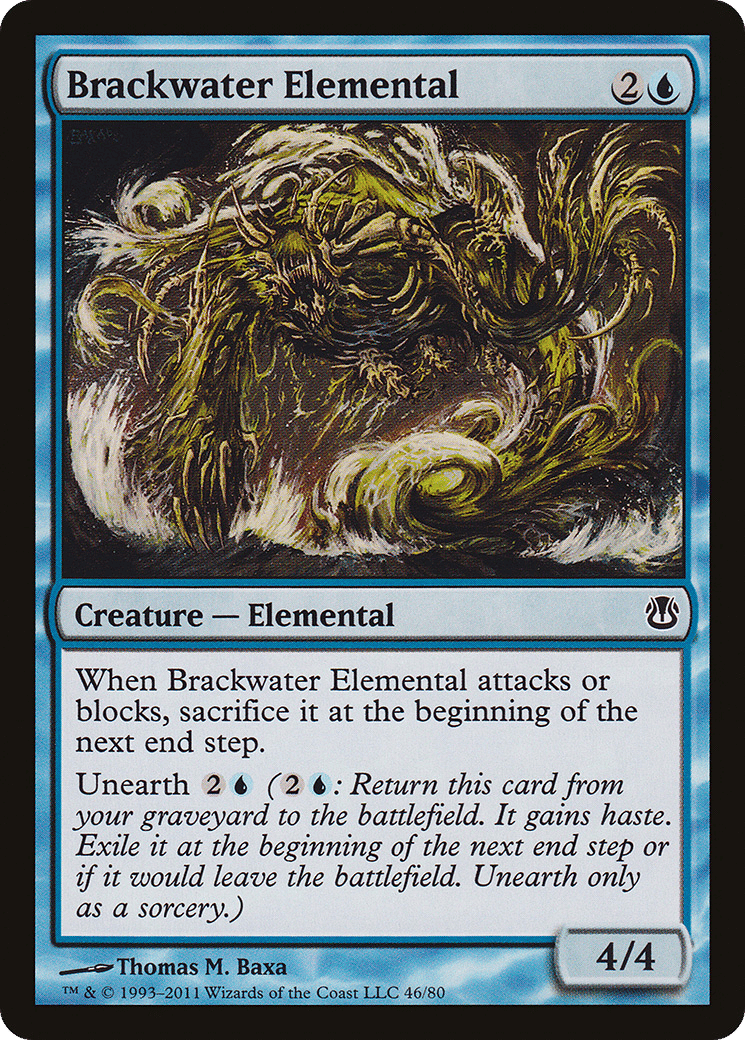 Brackwater Elemental — Duel Decks: Ajani vs. Nicol Bolas — Magic: The Gathering