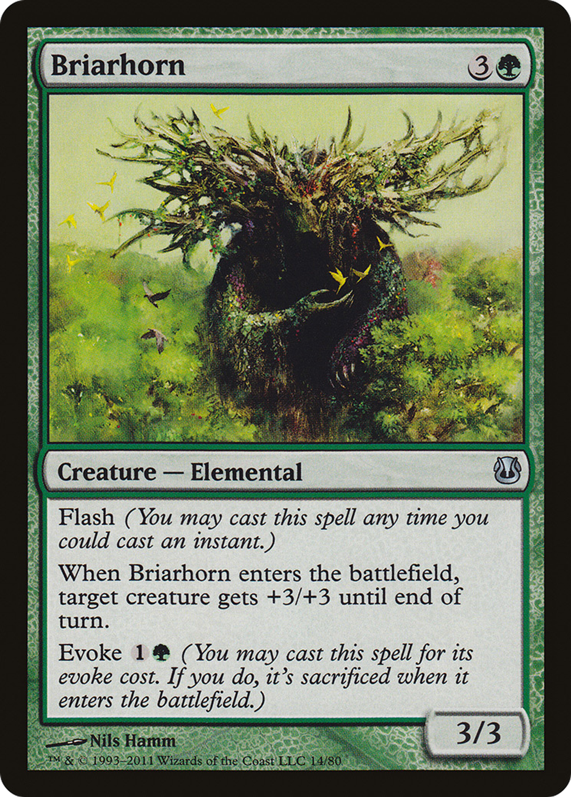 Briarhorn — Duel Decks: Ajani vs. Nicol Bolas — Magic: The Gathering
