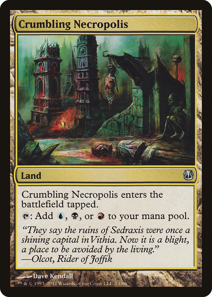Crumbling Necropolis — Duel Decks: Ajani vs. Nicol Bolas — Magic: The Gathering