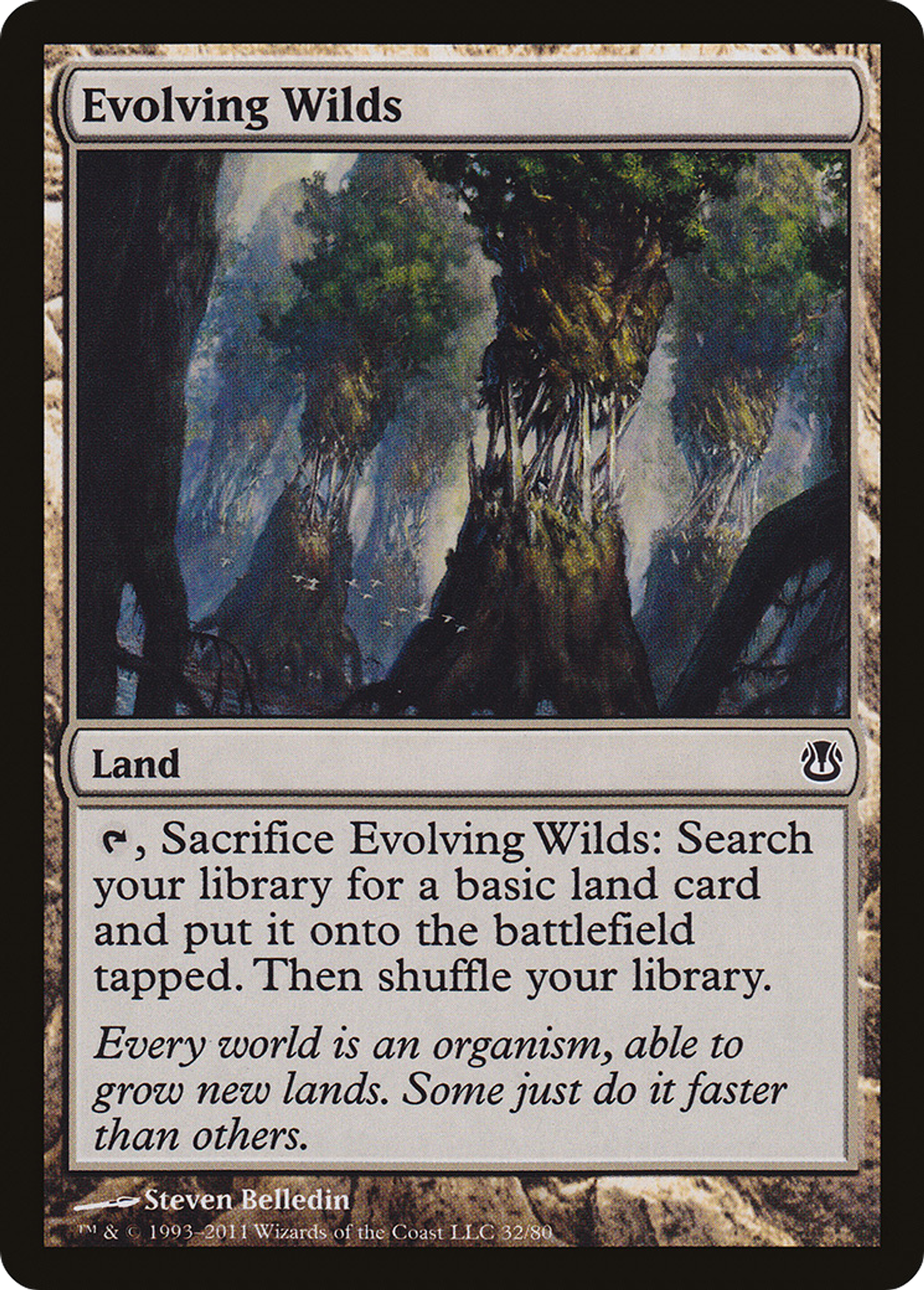 Evolving Wilds — Duel Decks: Ajani vs. Nicol Bolas — Magic: The Gathering