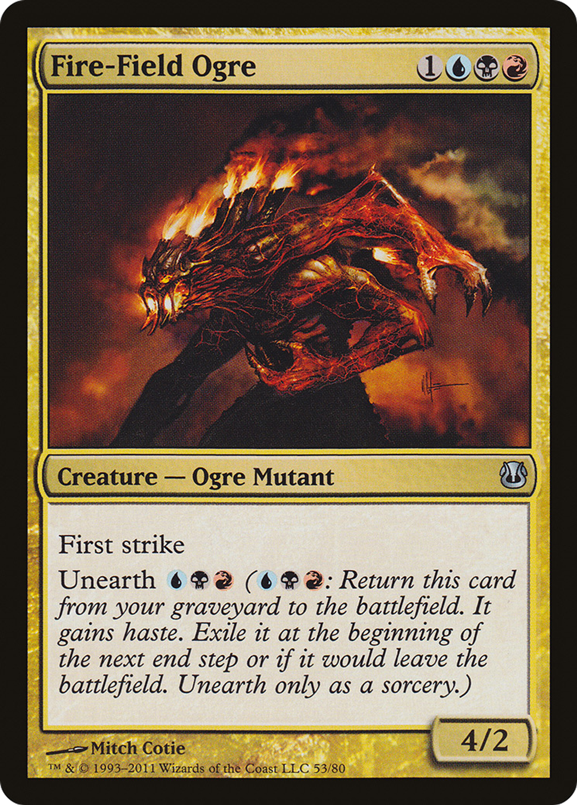 Ogre du champ de feu — Duel Decks: Ajani vs. Nicol Bolas — Magic: The Gathering