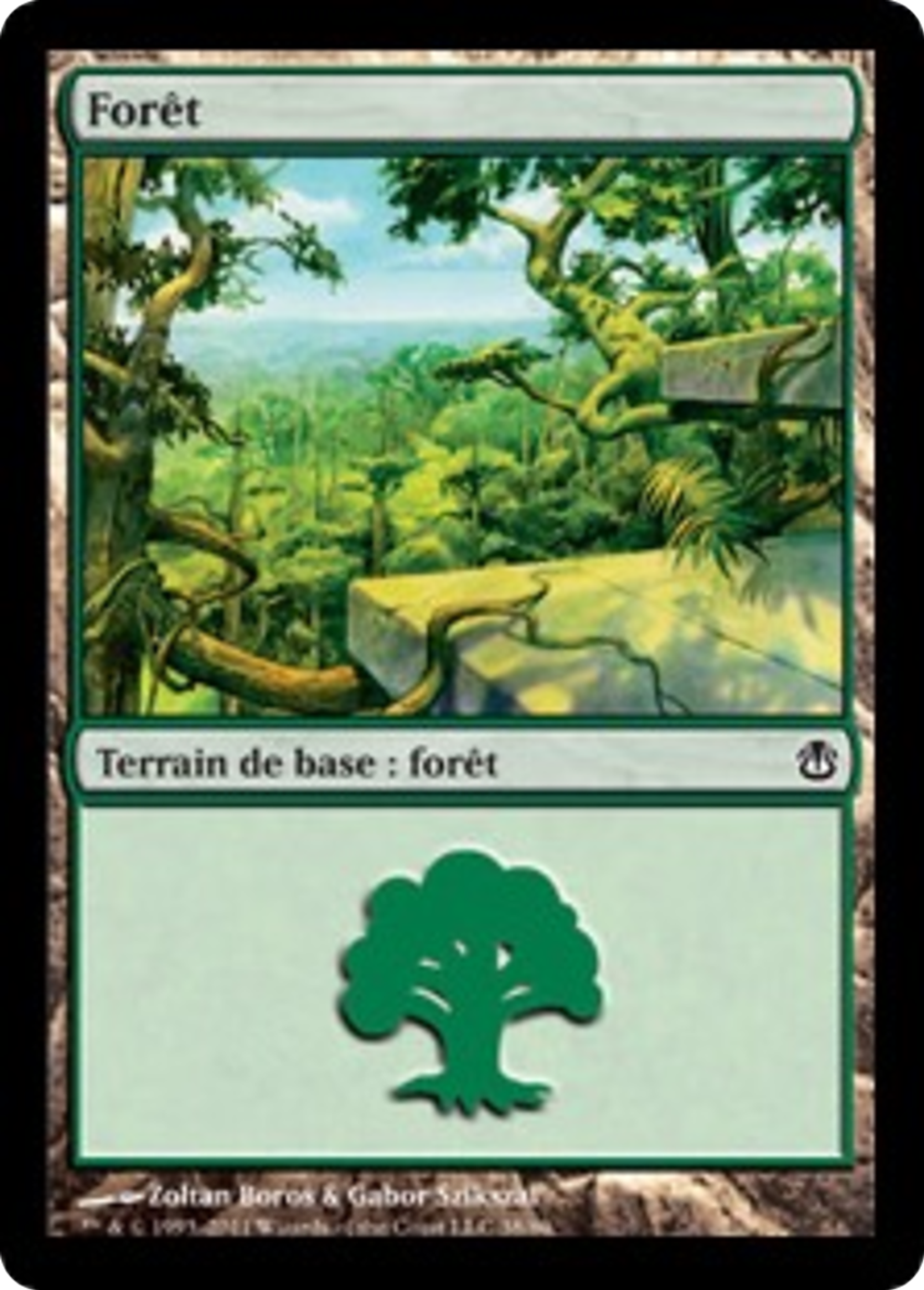 Forêt — Duel Decks: Ajani vs. Nicol Bolas — Magic: The Gathering