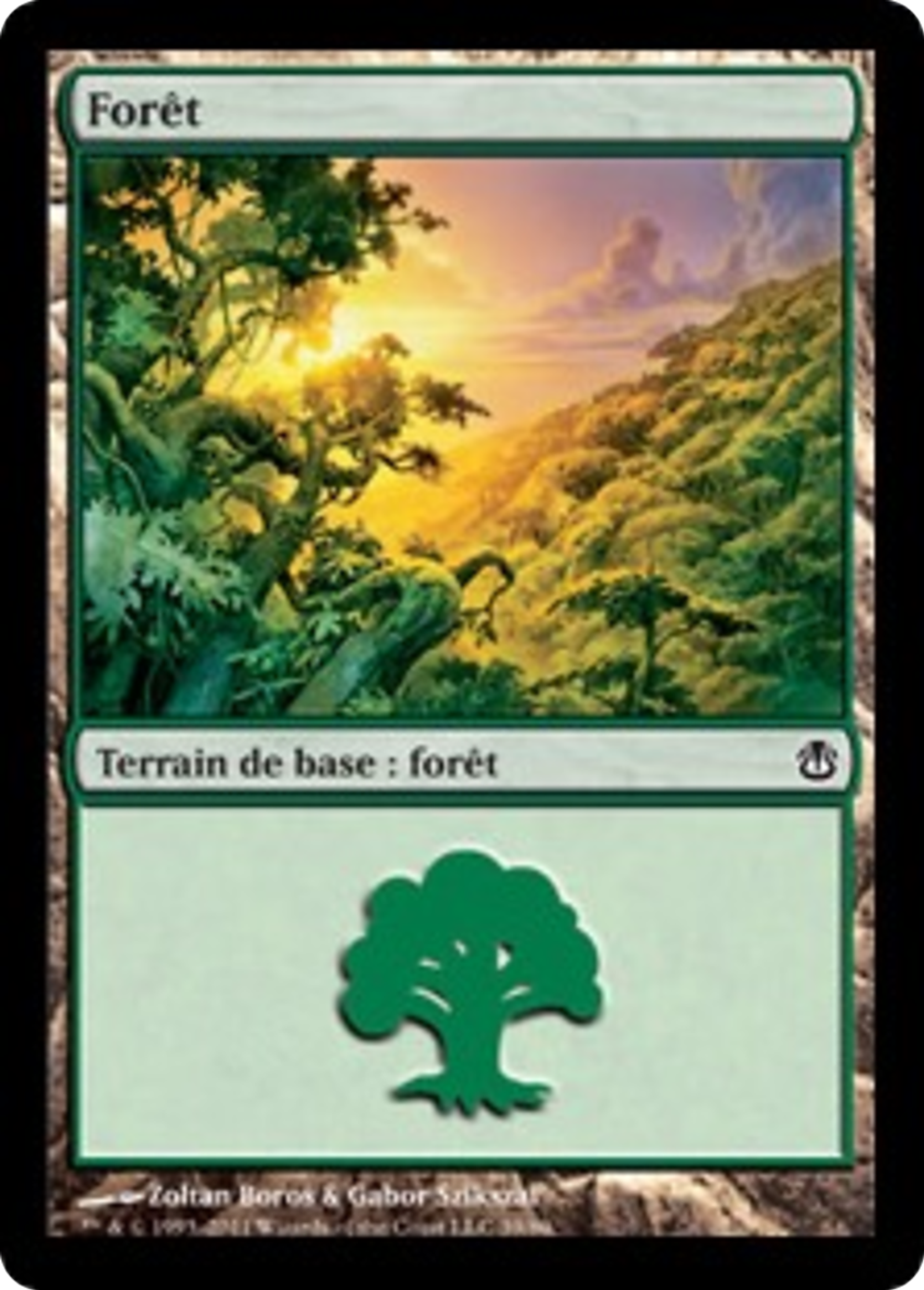 Forêt — Duel Decks: Ajani vs. Nicol Bolas — Magic: The Gathering