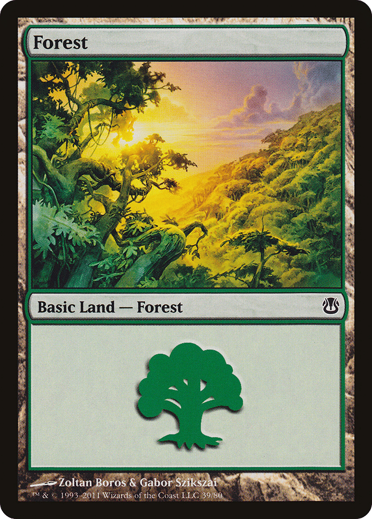 Forest — Duel Decks: Ajani vs. Nicol Bolas — Magic: The Gathering