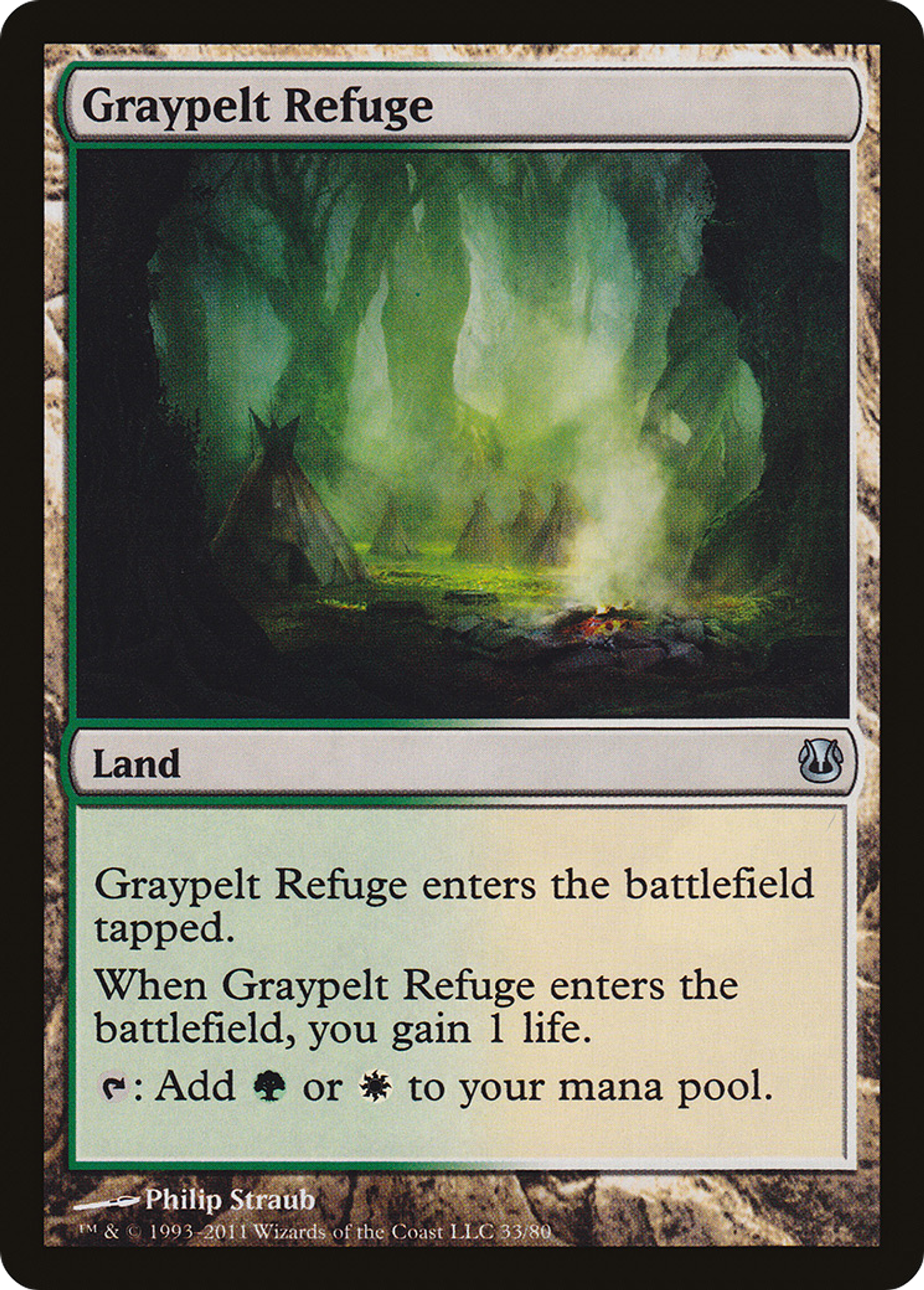 Graypelt Refuge — Duel Decks: Ajani vs. Nicol Bolas — Magic: The Gathering