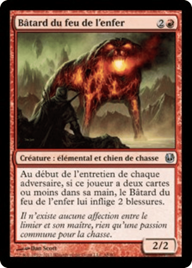 Bâtard du feu de l'enfer — Duel Decks: Ajani vs. Nicol Bolas — Magic: The Gathering