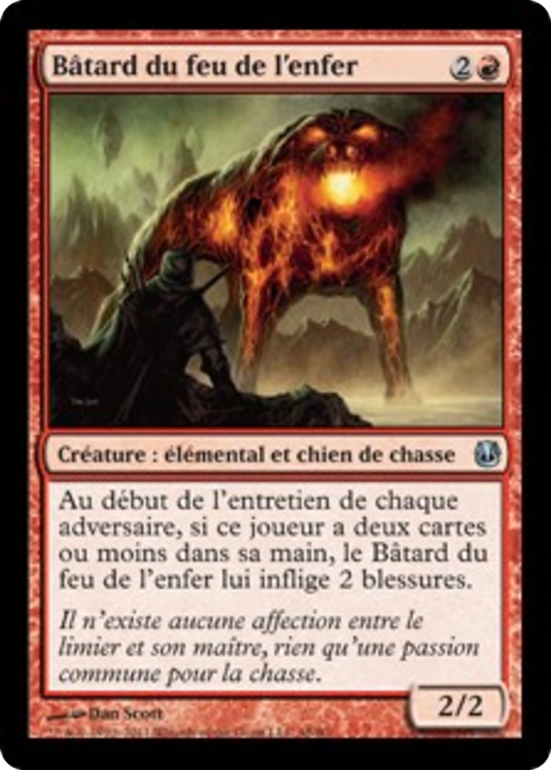 Bâtard du feu de l'enfer — Duel Decks: Ajani vs. Nicol Bolas — Magic: The Gathering