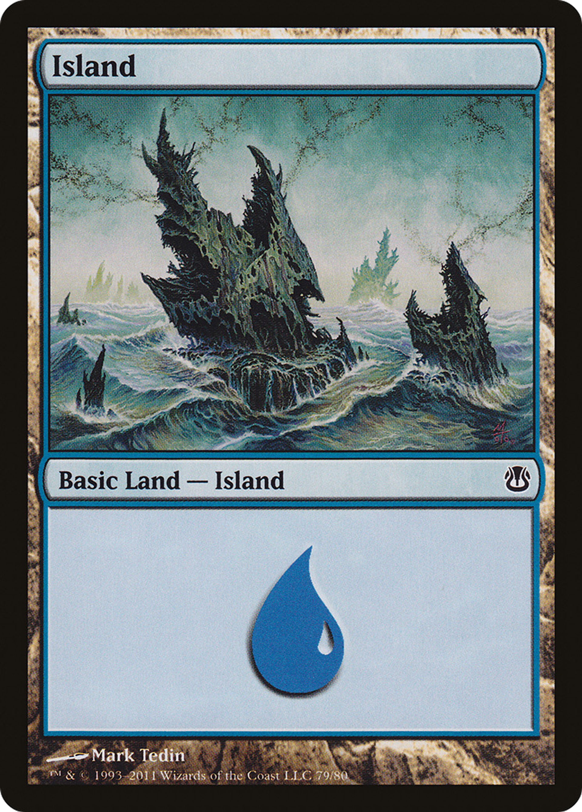Île — Duel Decks: Ajani vs. Nicol Bolas — Magic: The Gathering