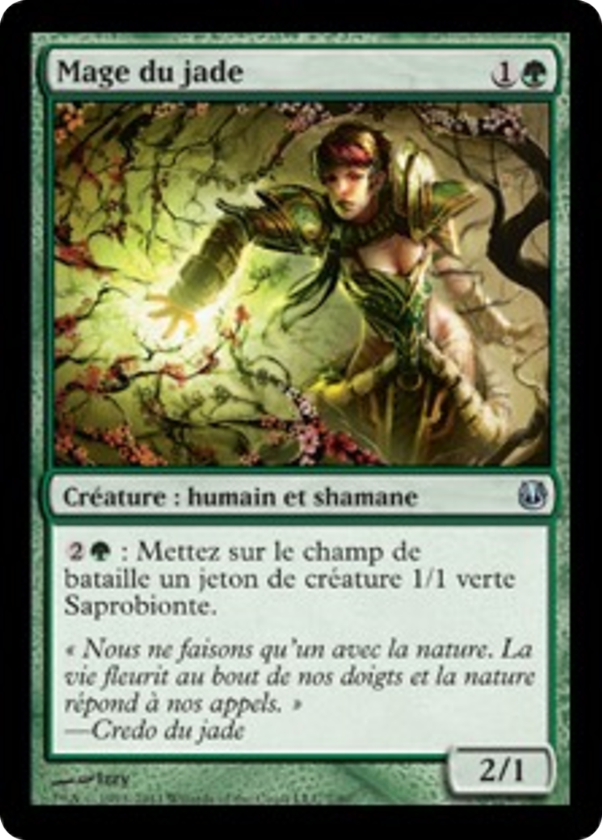 Mage du jade — Duel Decks: Ajani vs. Nicol Bolas — Magic: The Gathering