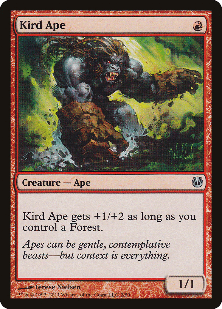Kird Ape — Duel Decks: Ajani vs. Nicol Bolas — Magic: The Gathering