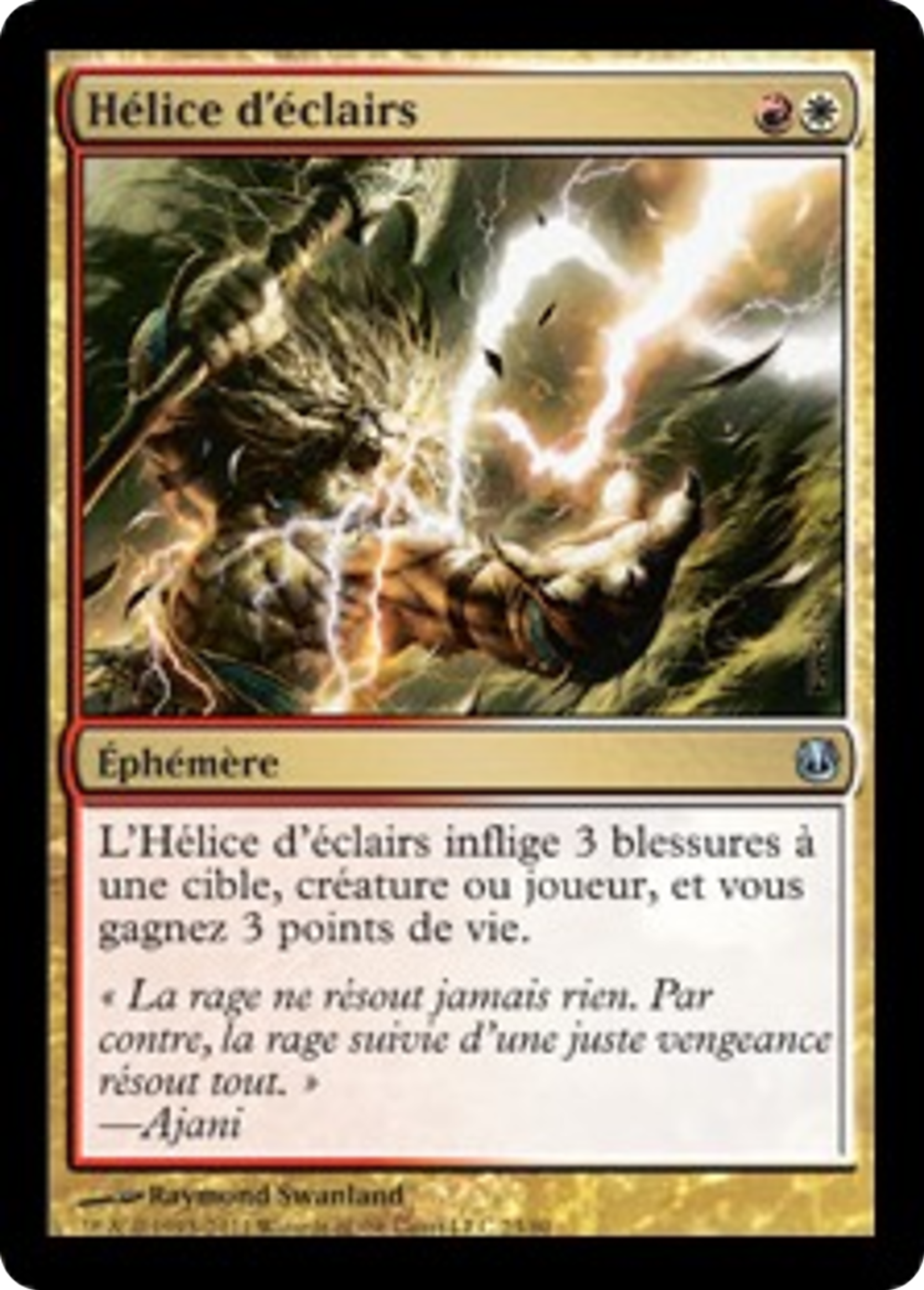 Hélice d'éclairs — Duel Decks: Ajani vs. Nicol Bolas — Magic: The Gathering