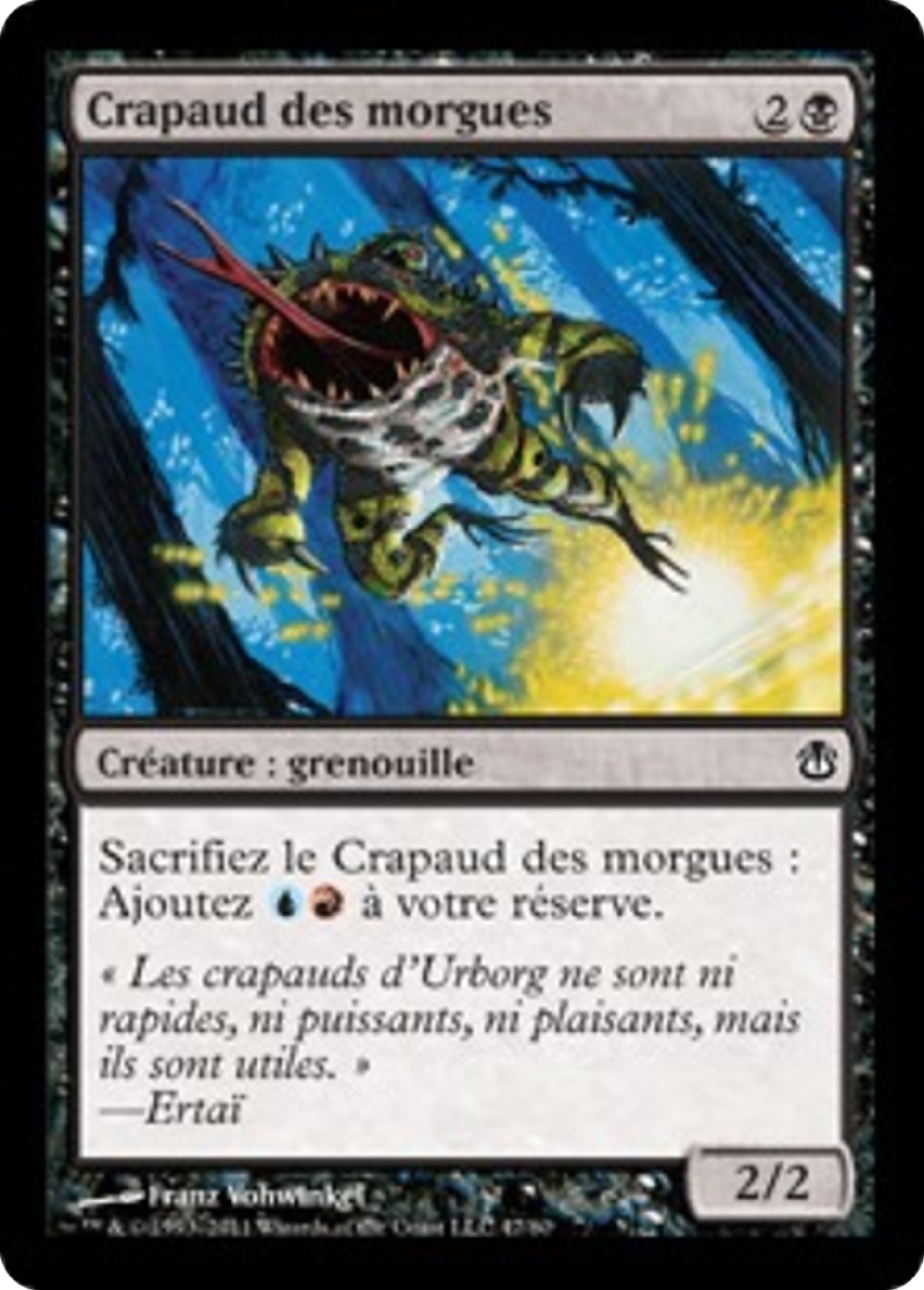Crapaud des morgues — Duel Decks: Ajani vs. Nicol Bolas — Magic: The Gathering