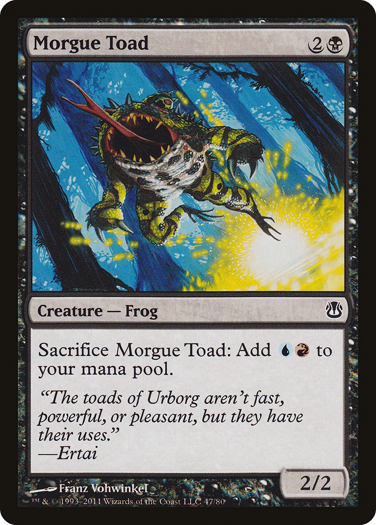 Morgue Toad — Duel Decks: Ajani vs. Nicol Bolas — Magic: The Gathering