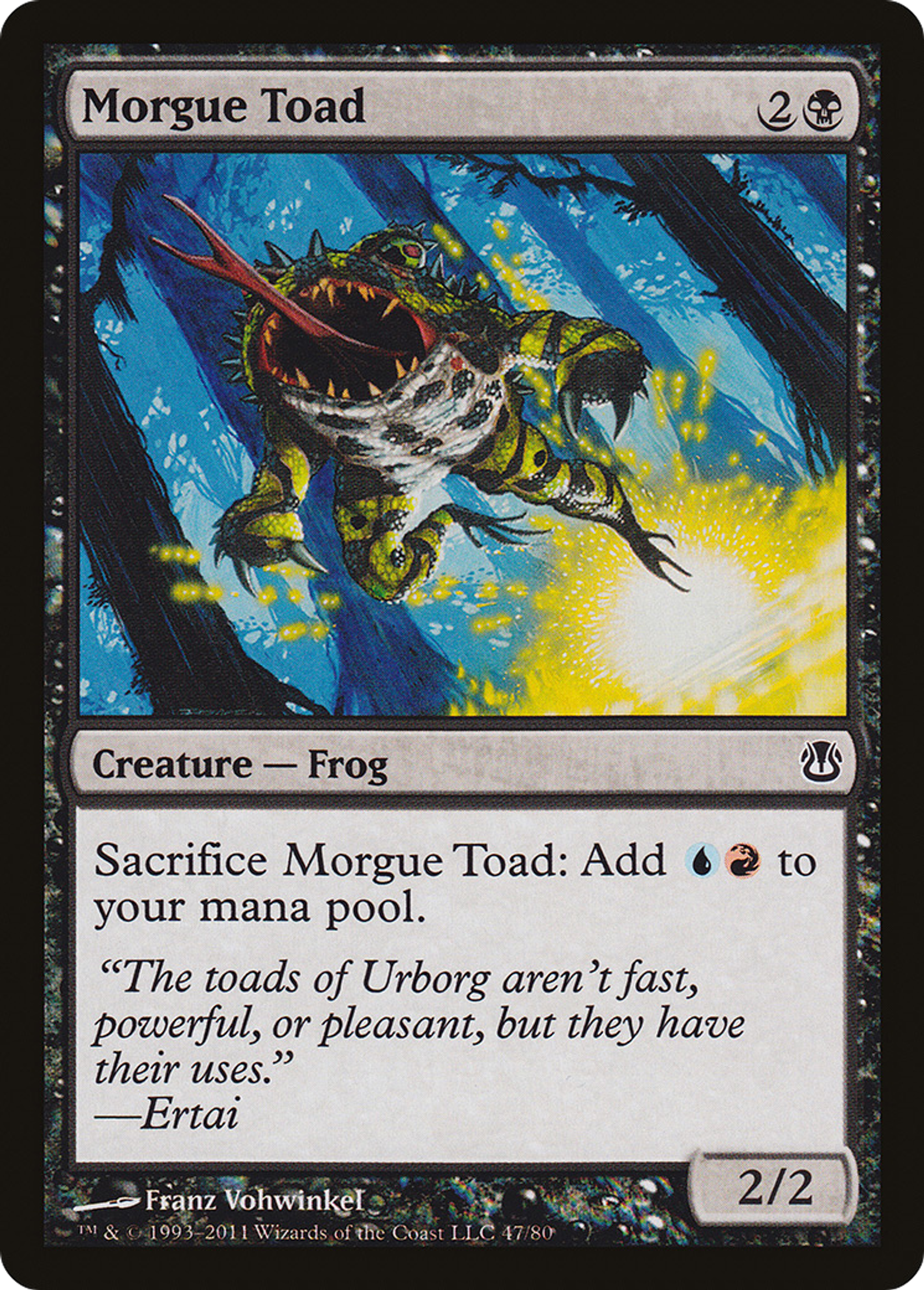 Crapaud des morgues — Duel Decks: Ajani vs. Nicol Bolas — Magic: The Gathering