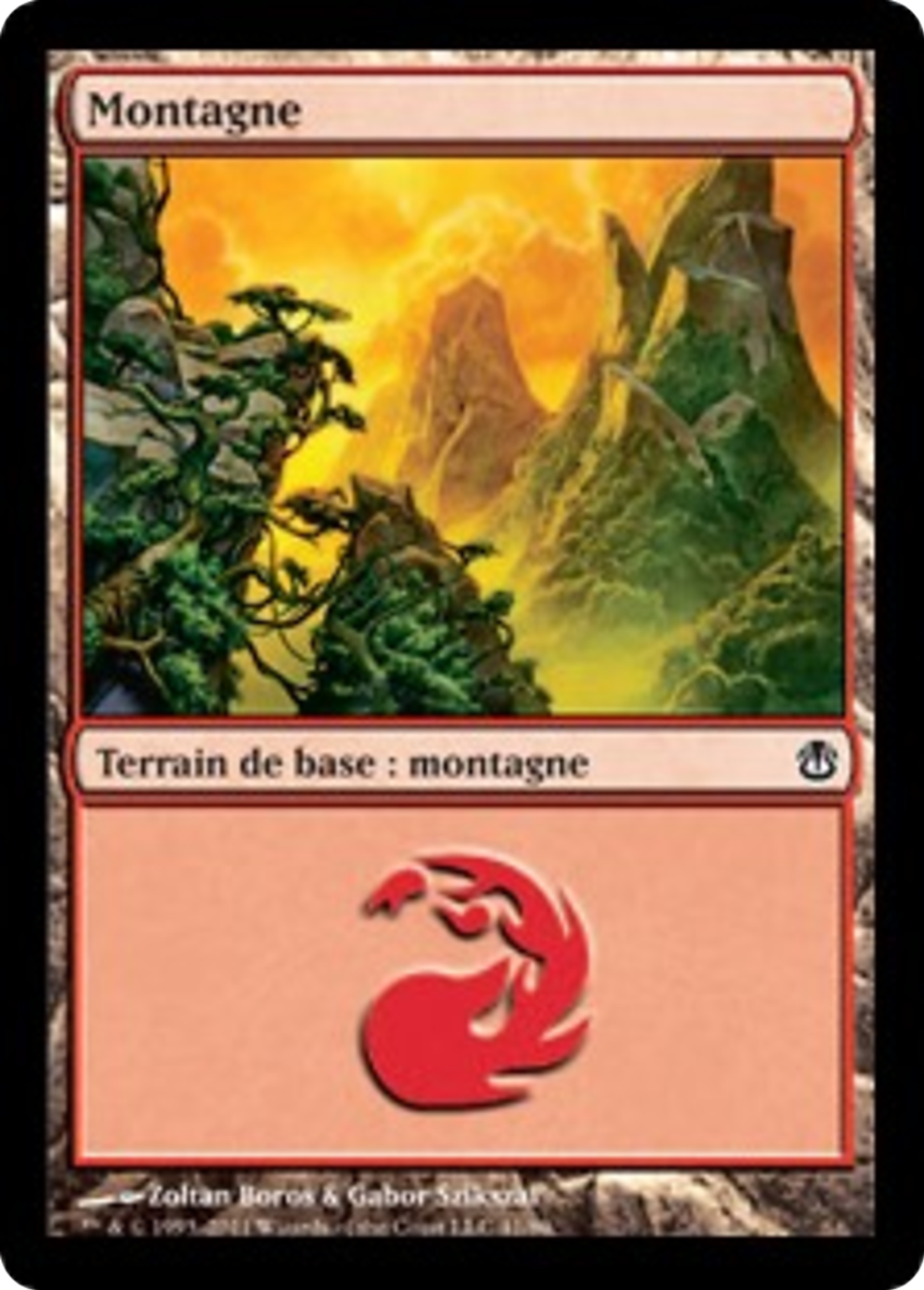 Montagne — Duel Decks: Ajani vs. Nicol Bolas — Magic: The Gathering